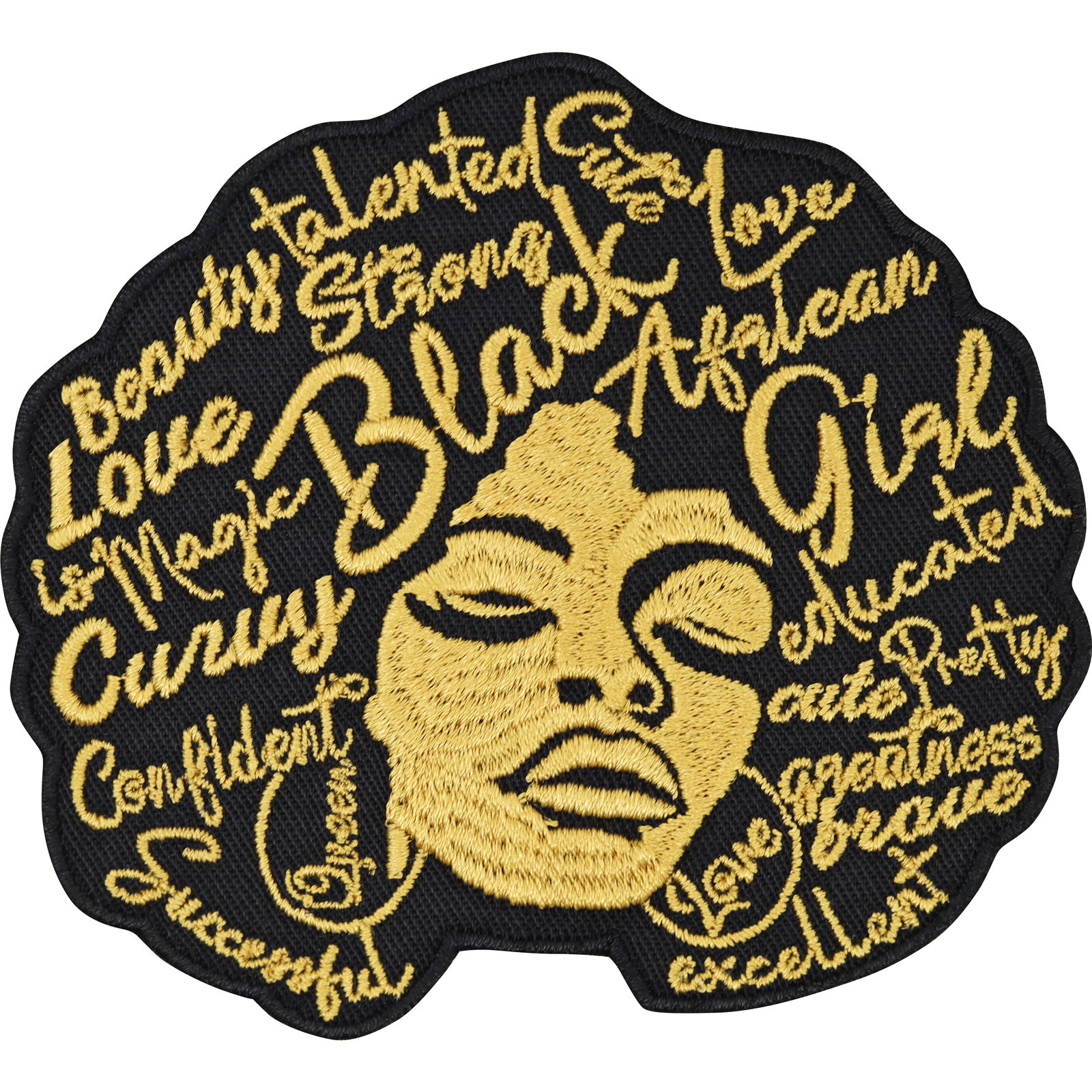 Afro Girl - Patch