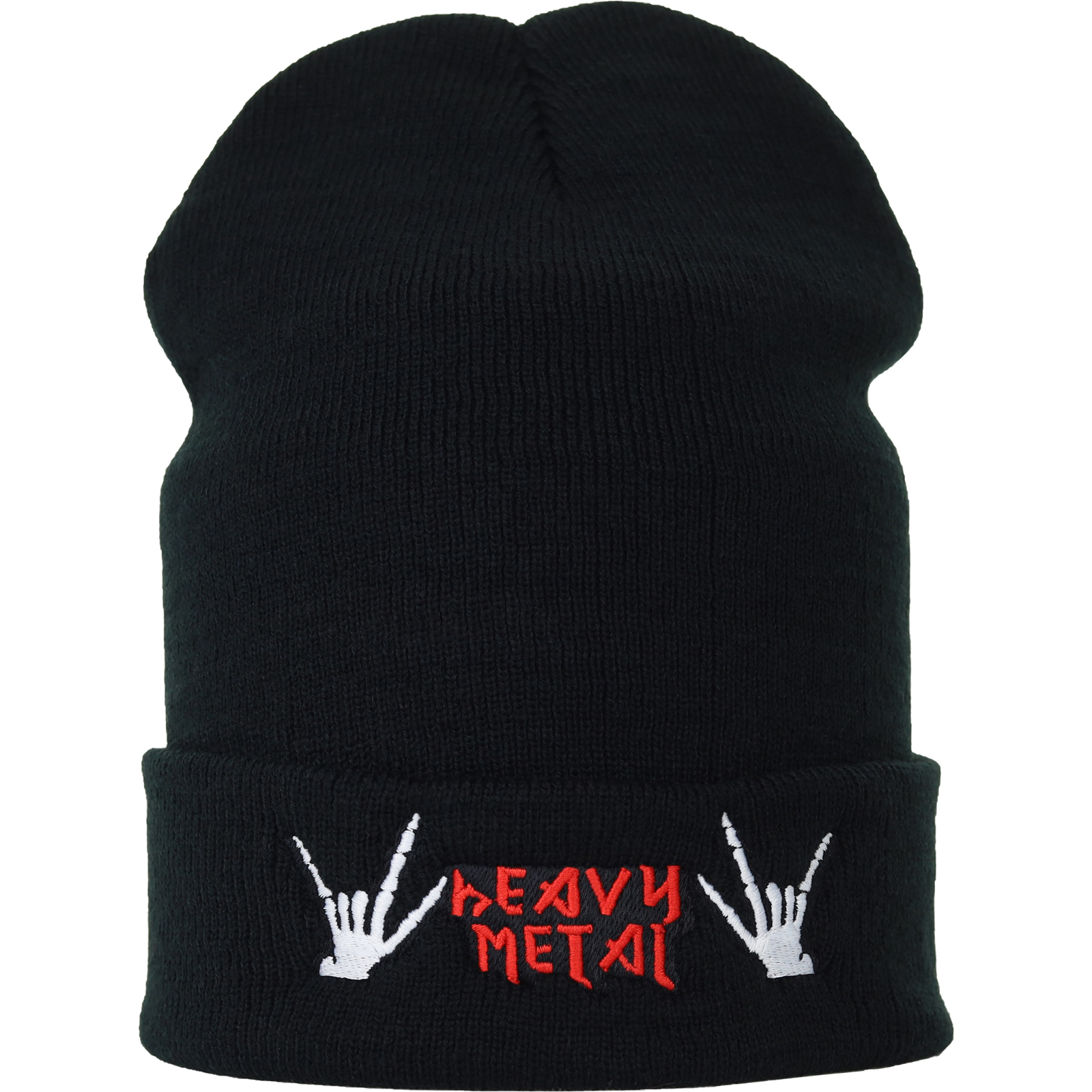 Heavy Metal (Devil horns) - Stickmütze