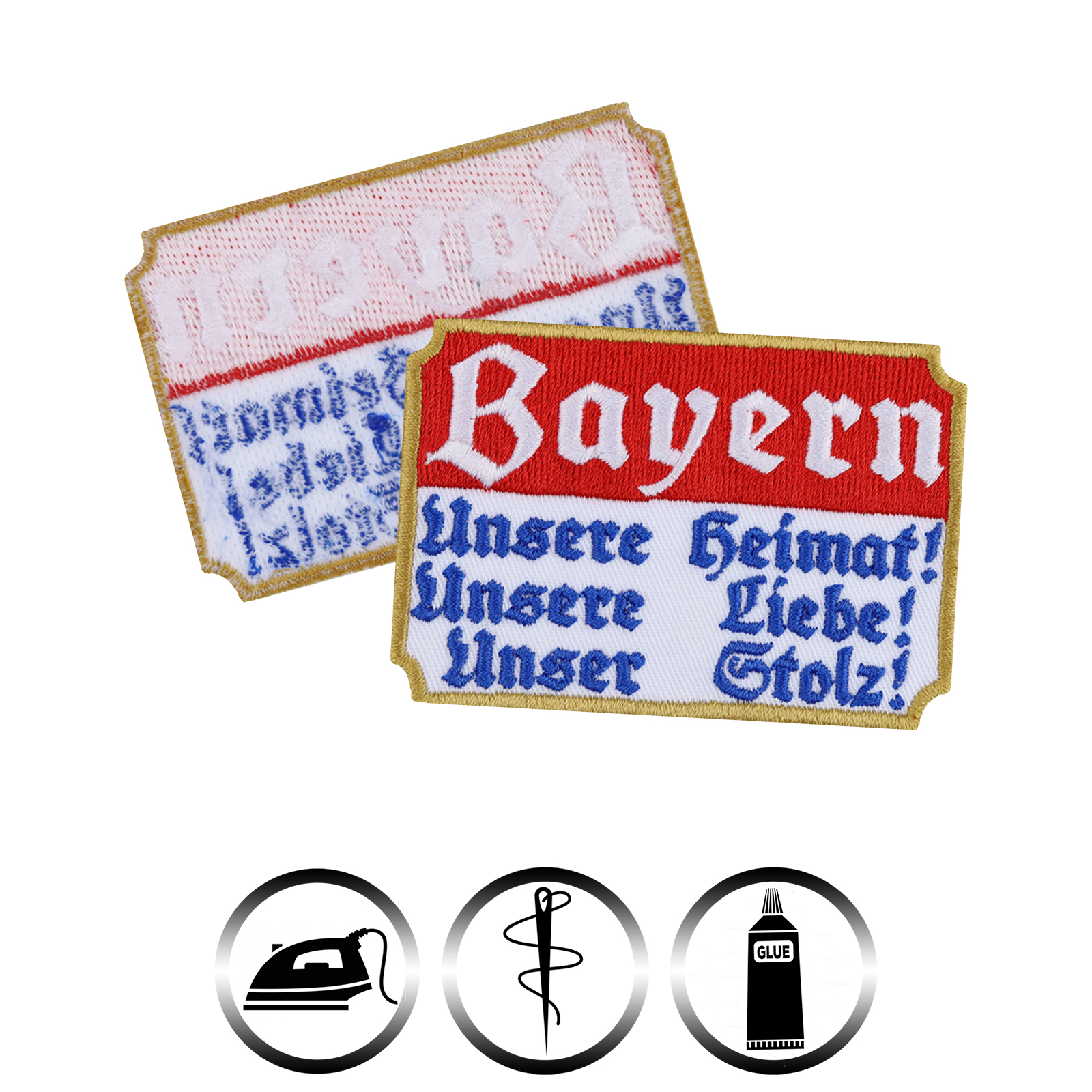 Bayern - Unsere Heimat, unsere Liebe, unser Stolz - Patch
