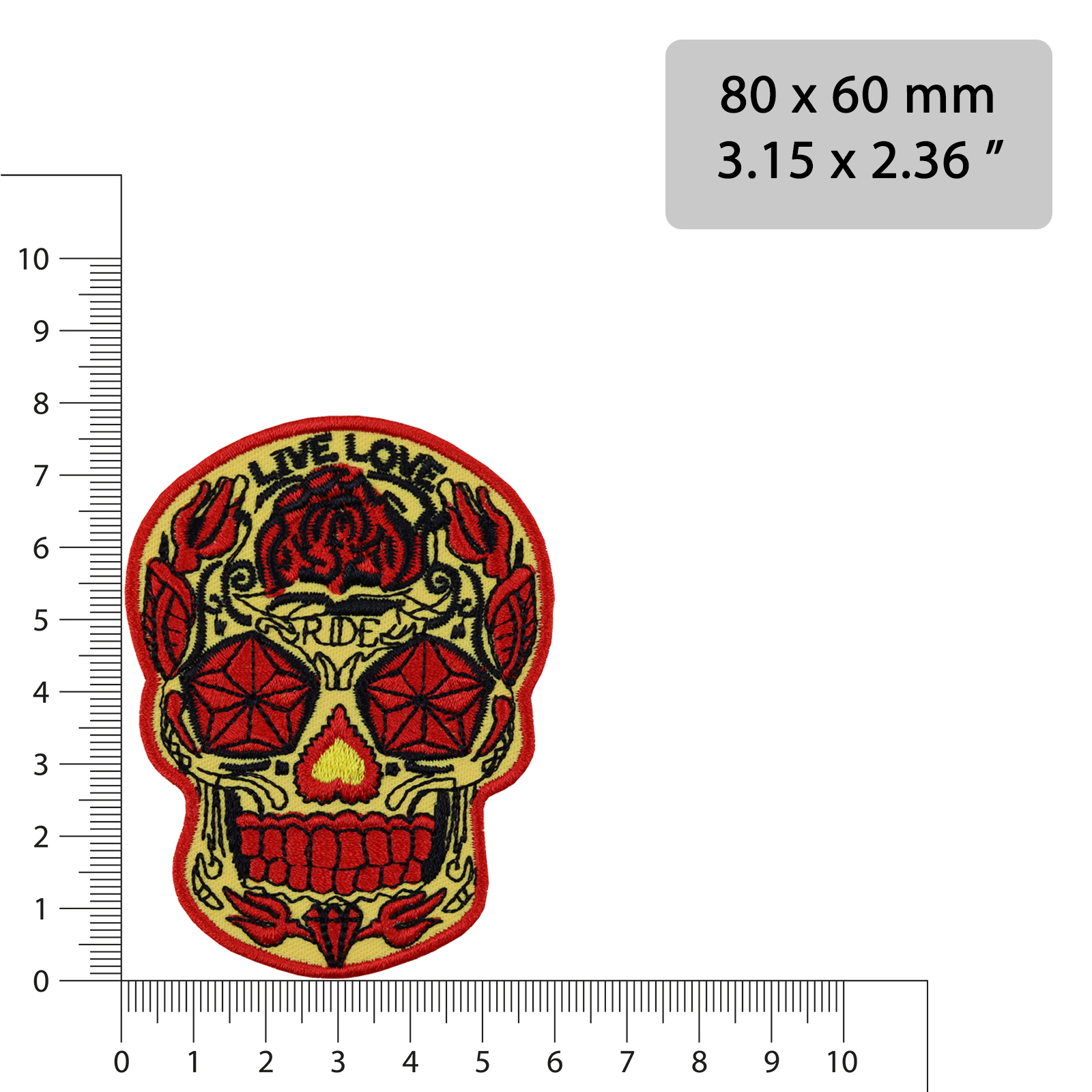 Mexican Skull 2 - Patch