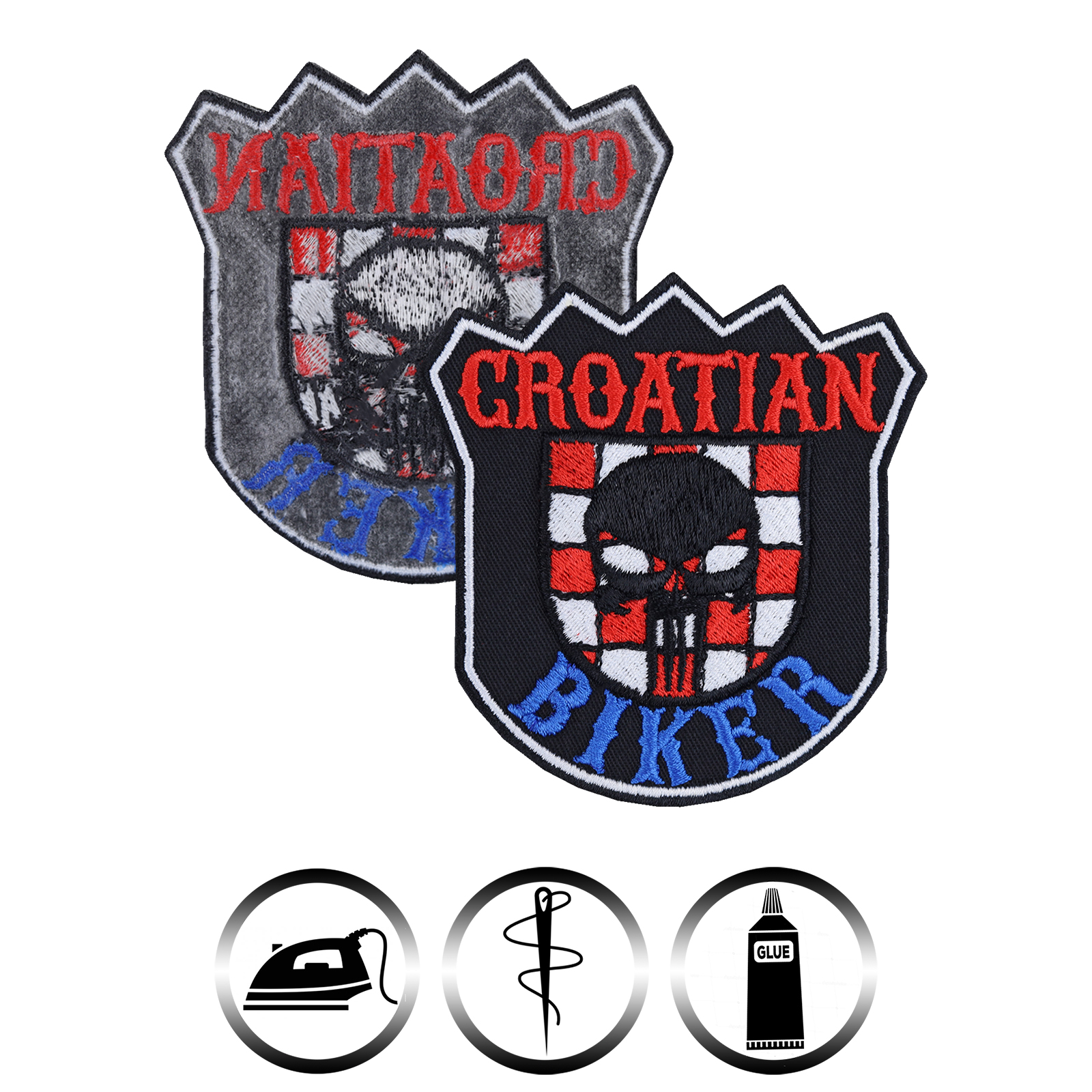 Croatian Biker - Patch