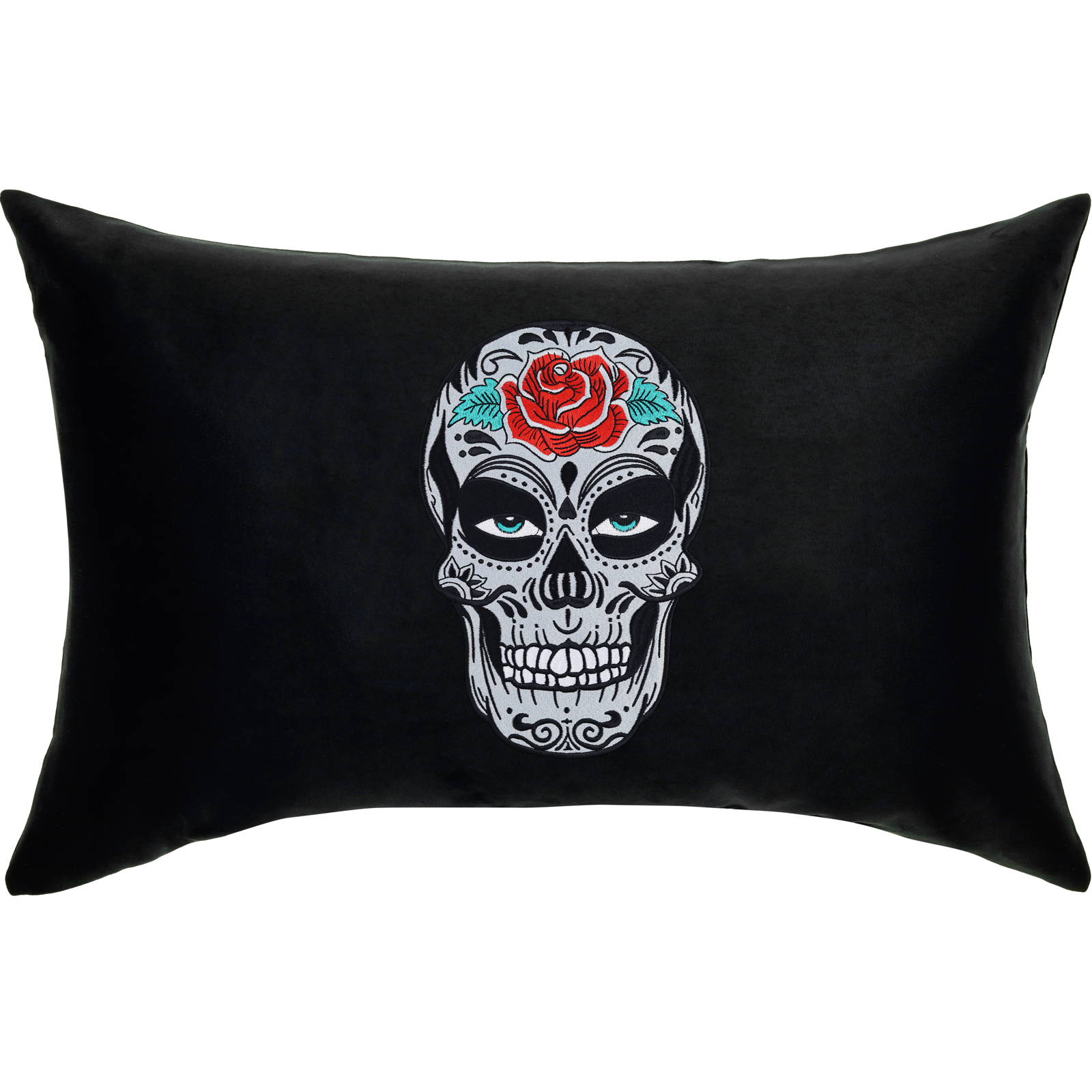 Mexican Skull Rose - Kissen