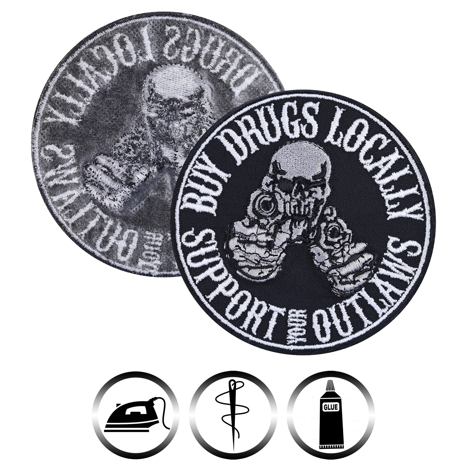 Buy drugs locally, support your outlaws - Patch