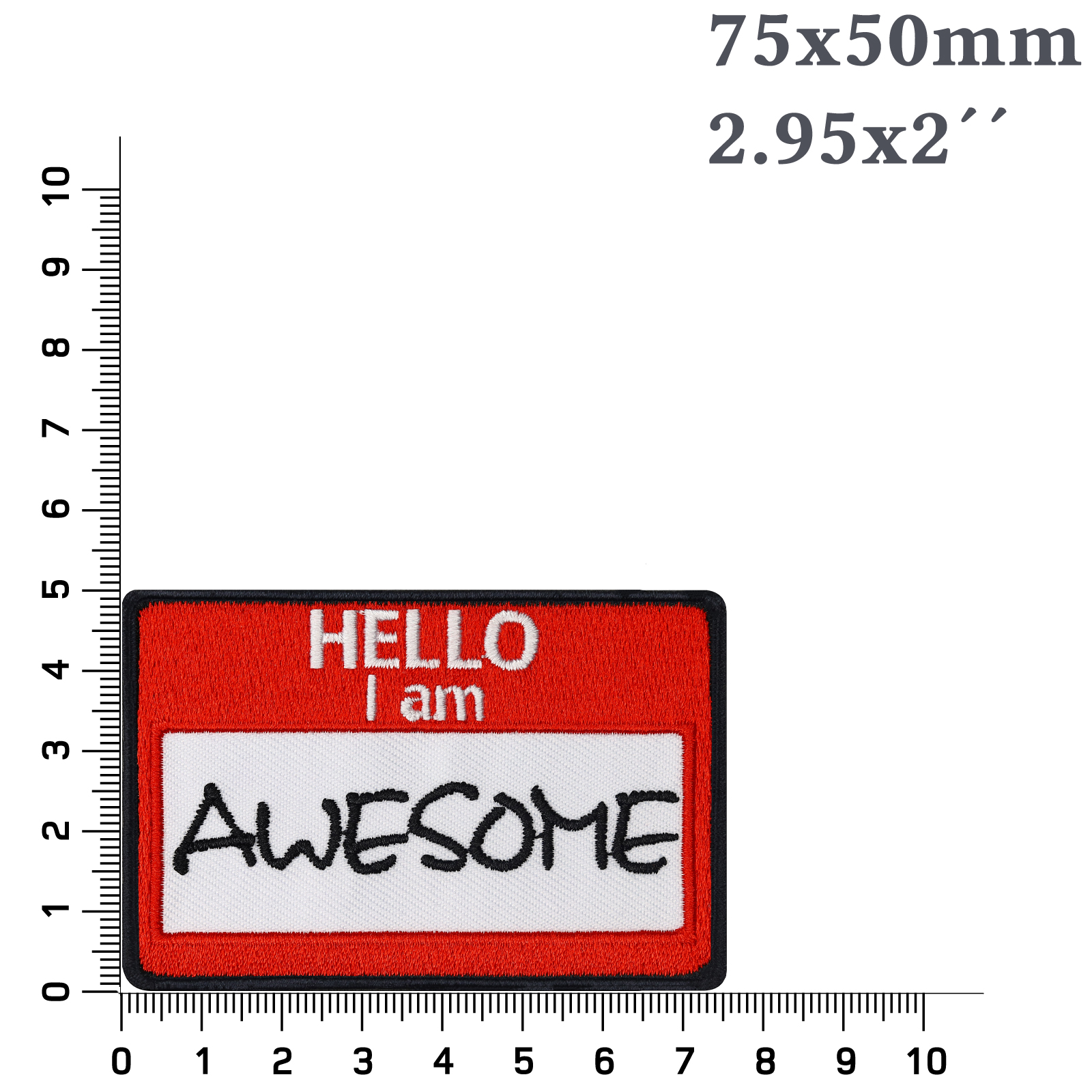Hello, I am... awesome - Patch