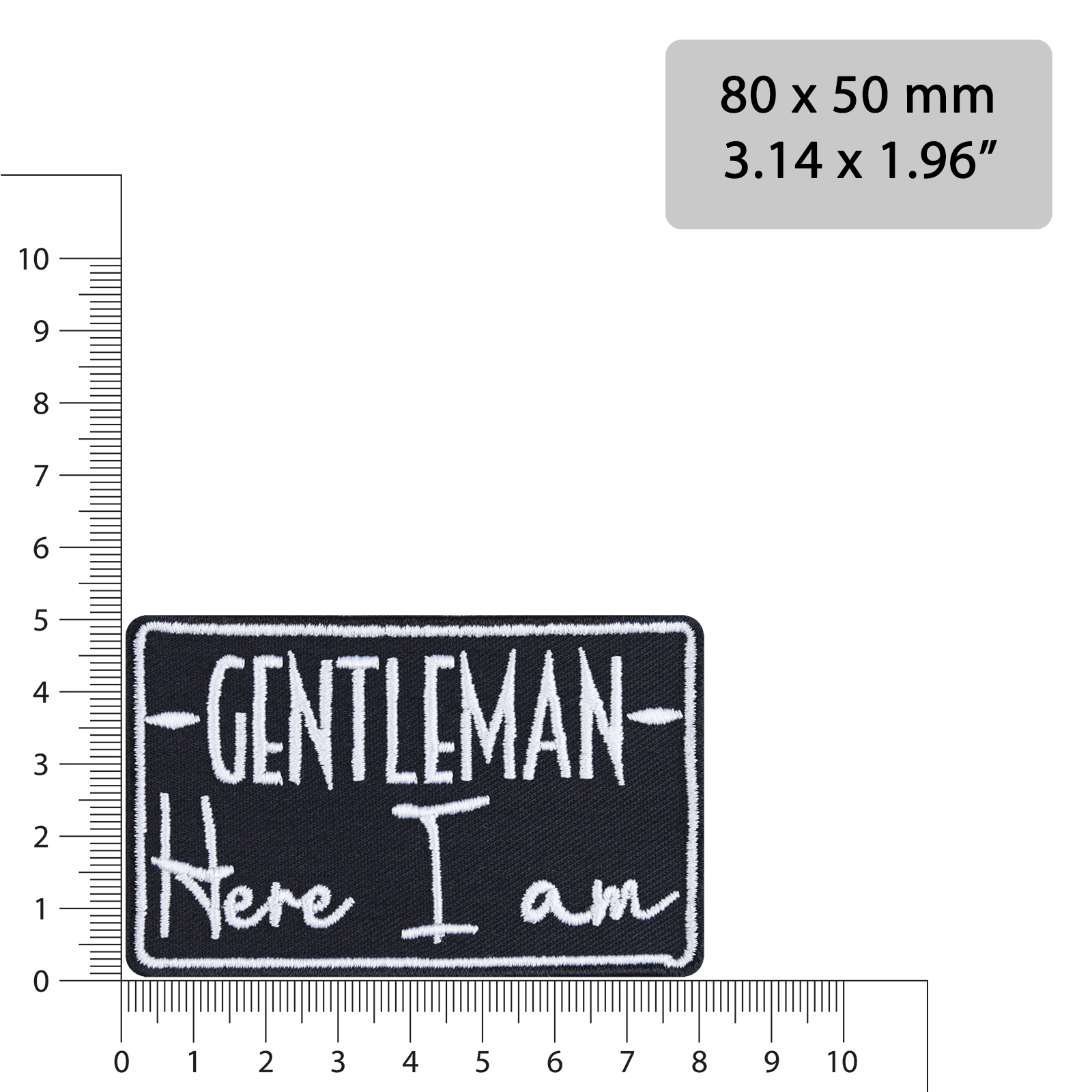 Gentleman - here I am - Patch