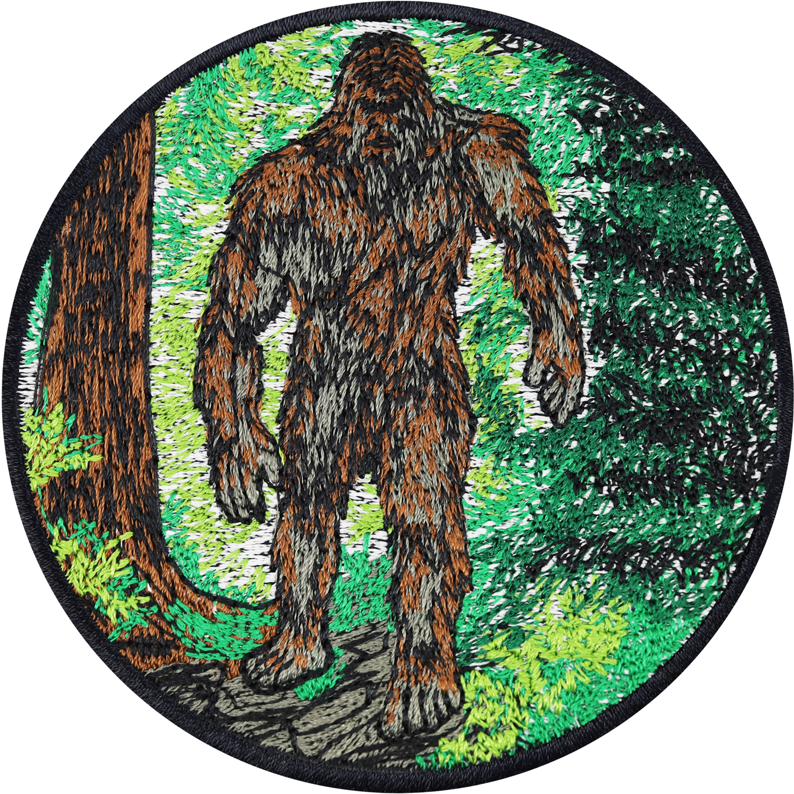 Bigfoot im Wald - Patch