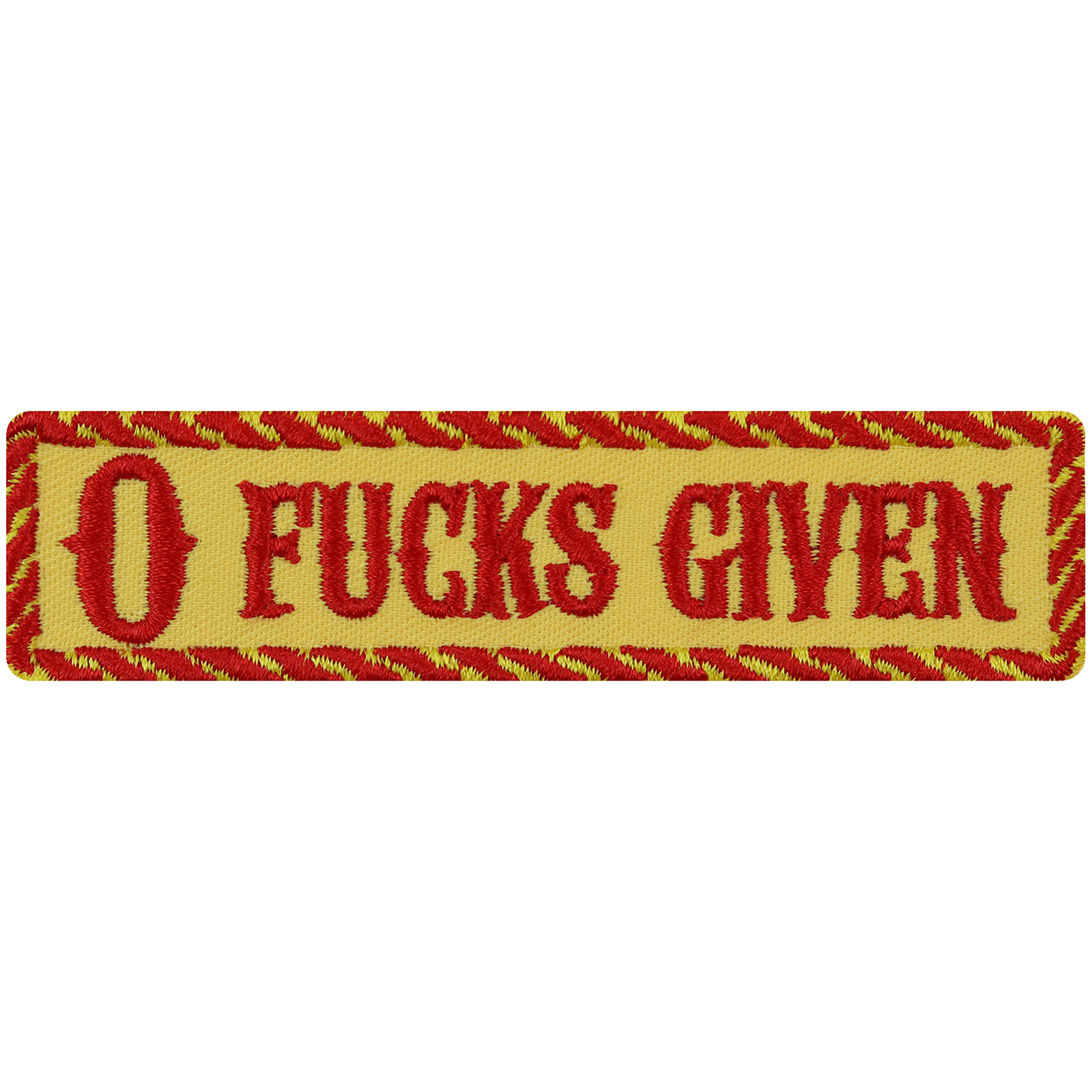 0 Fucks given - Patch