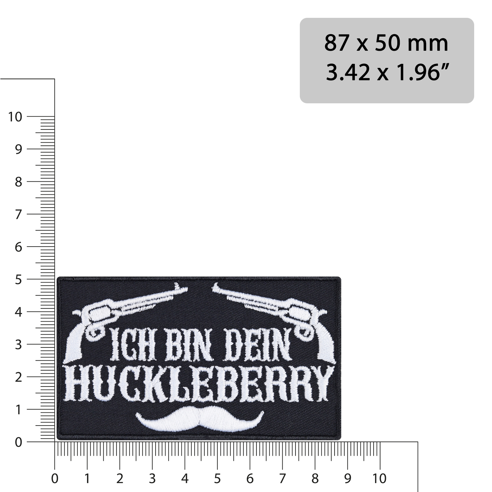 Ich bin dein Huckleberry - Patch