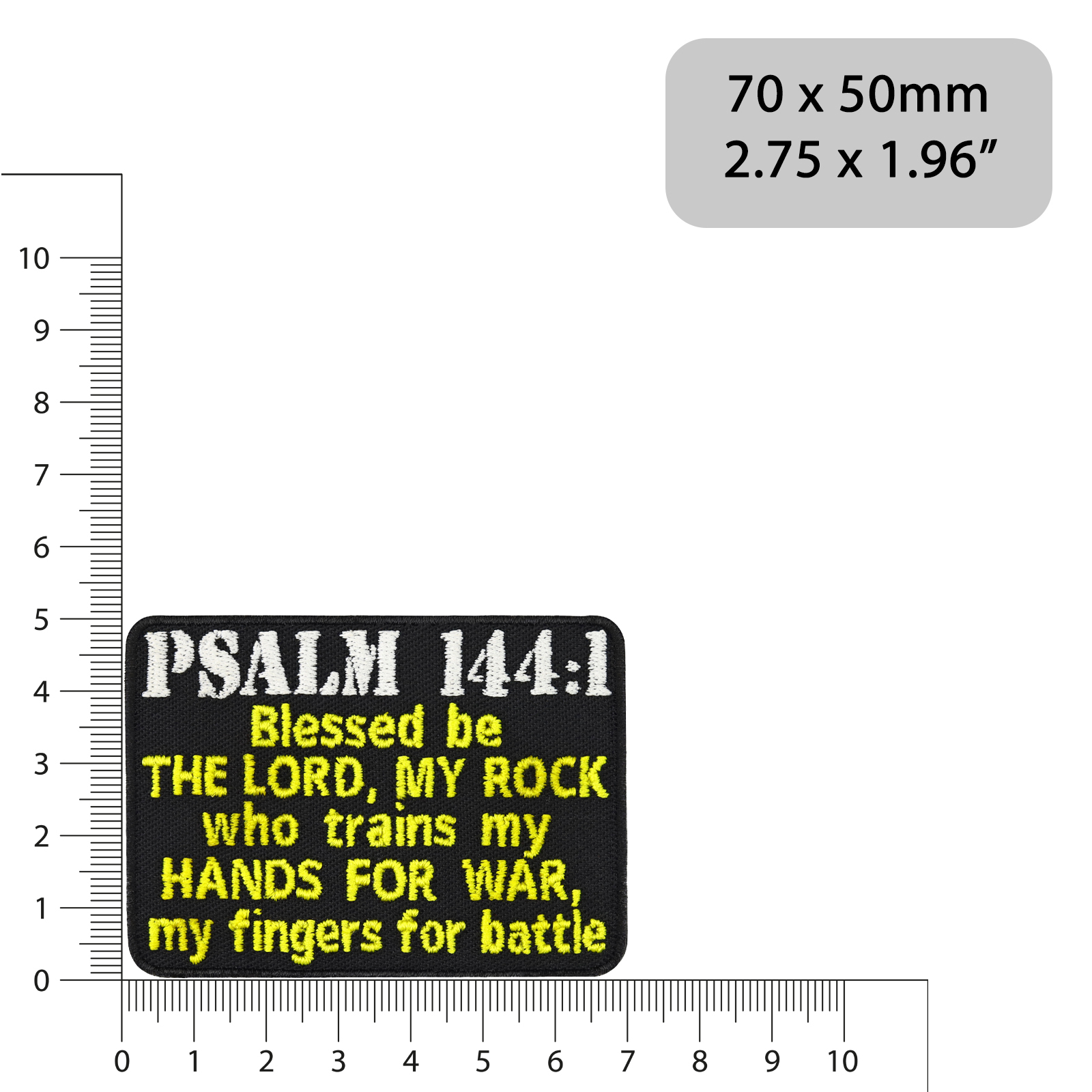 Psalm 144:1 - Patch