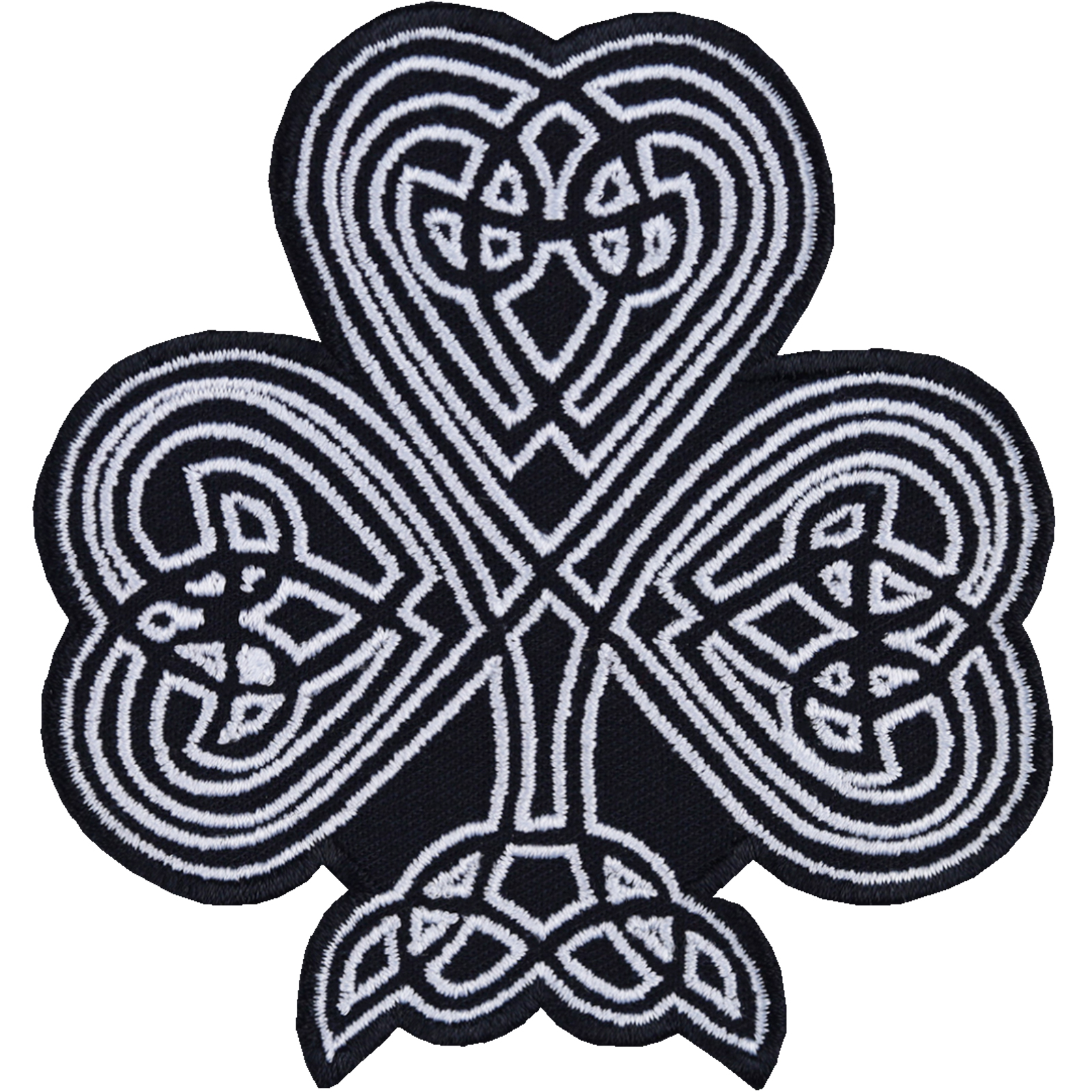 Keltischer Knoten Kleeblatt - Patch