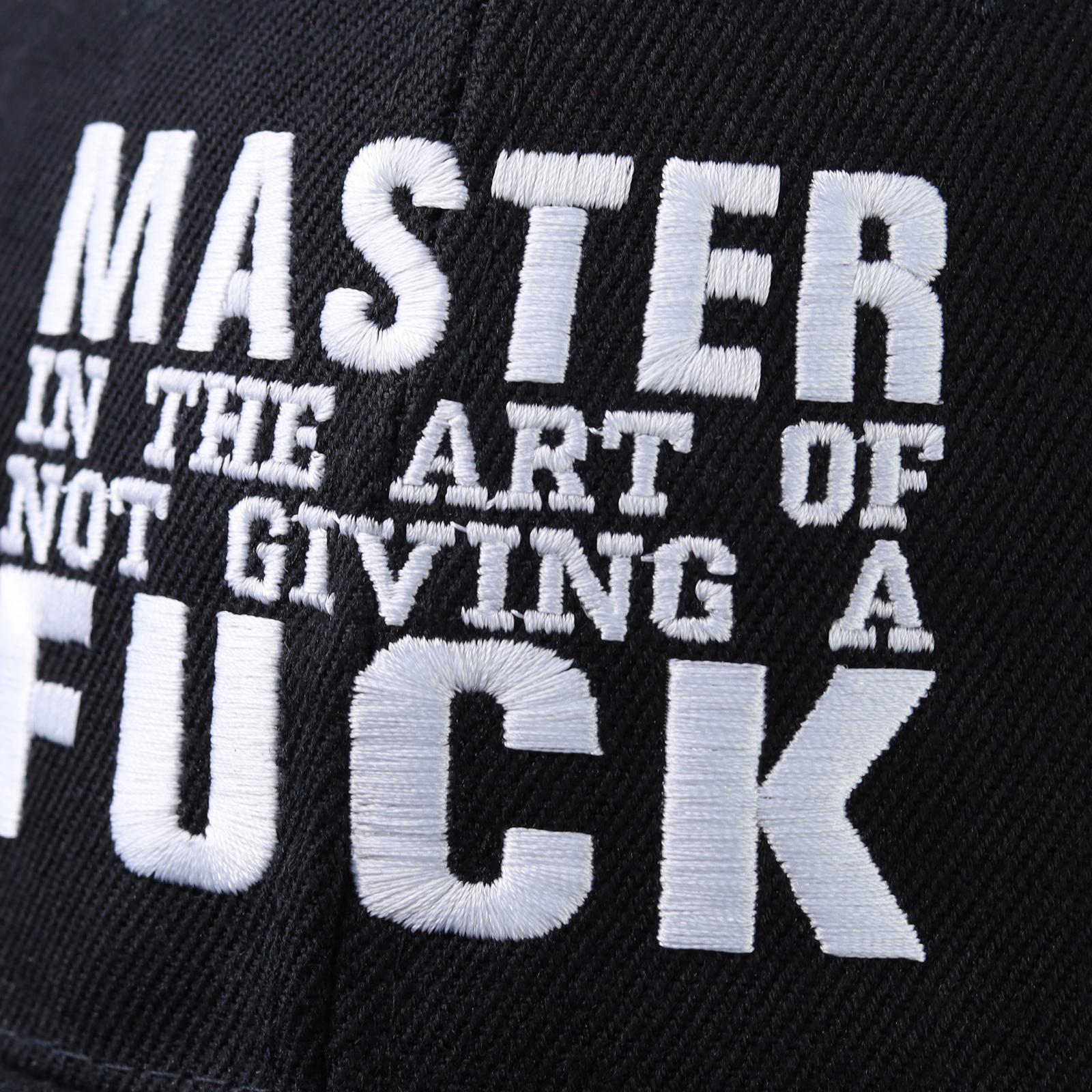 Master in the art of not giving fuck - Kappe
