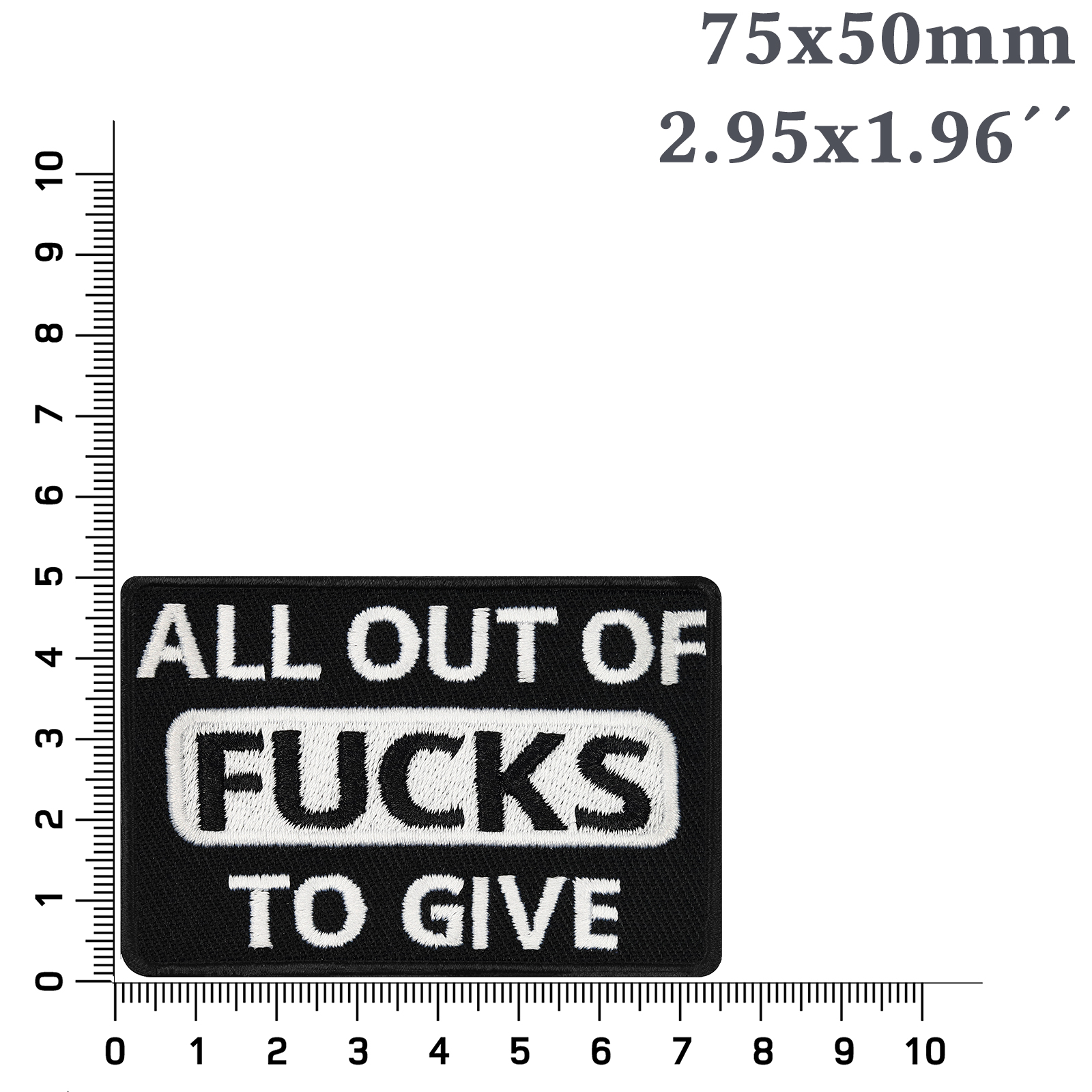All out of fucks to give - Patch