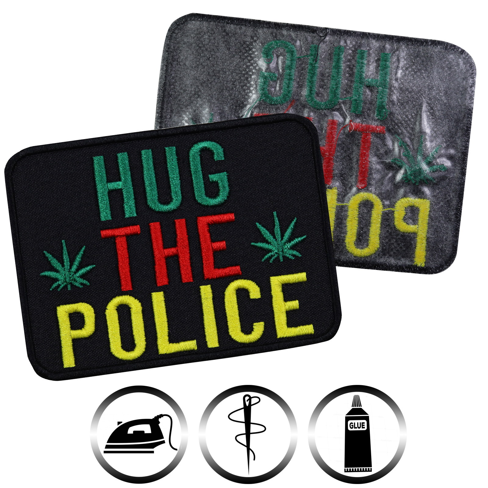 Hug the police - Patch