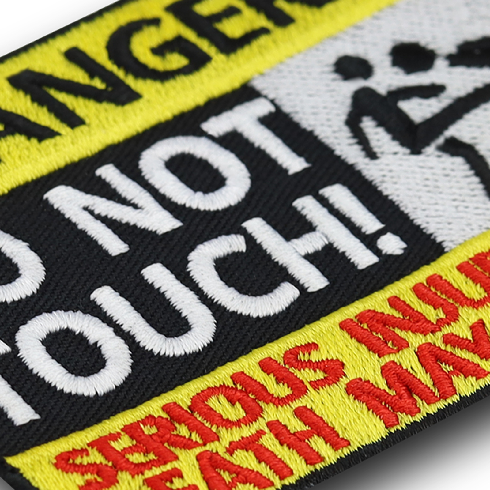Danger - Do not touch - Patch