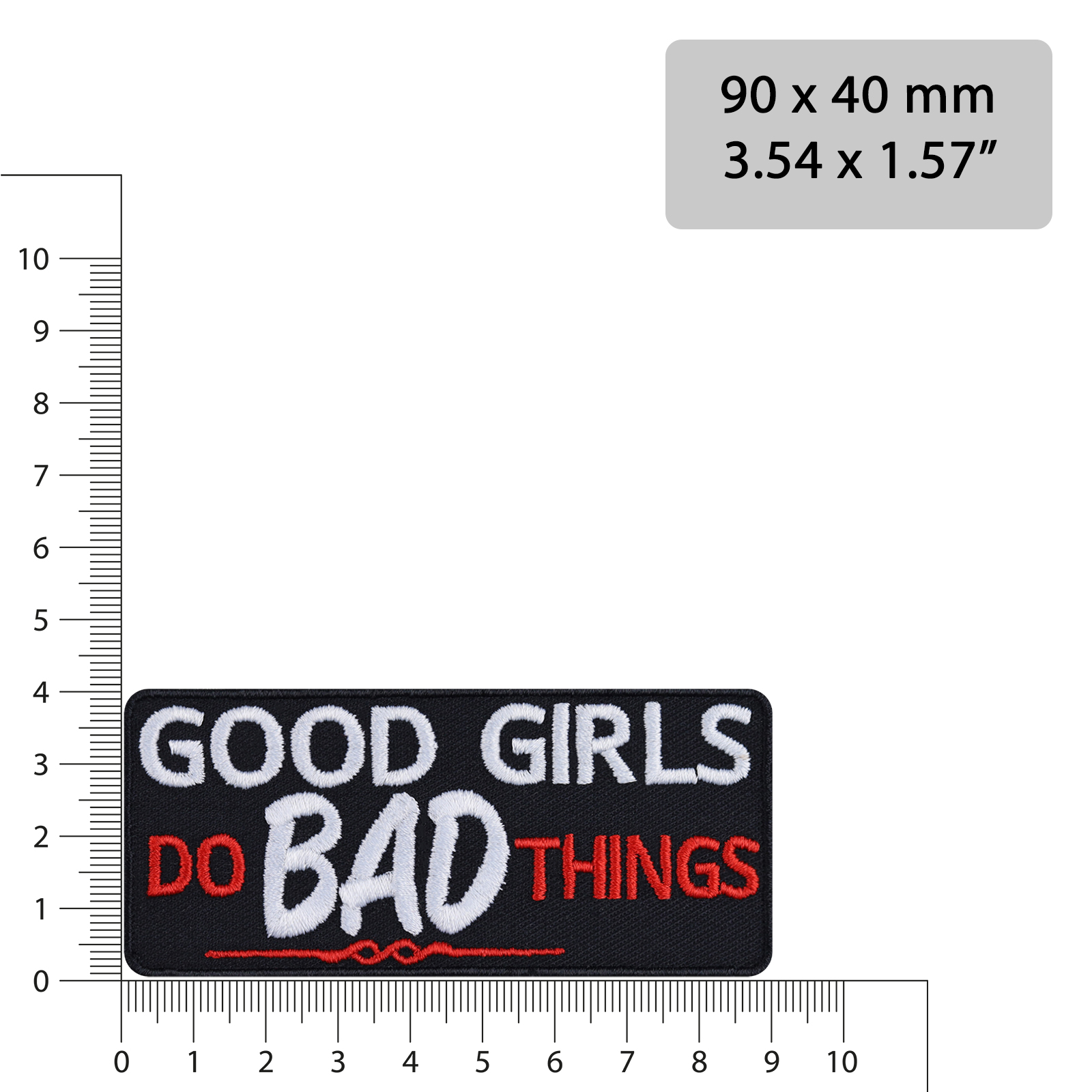 Good girls do bad things - Patch