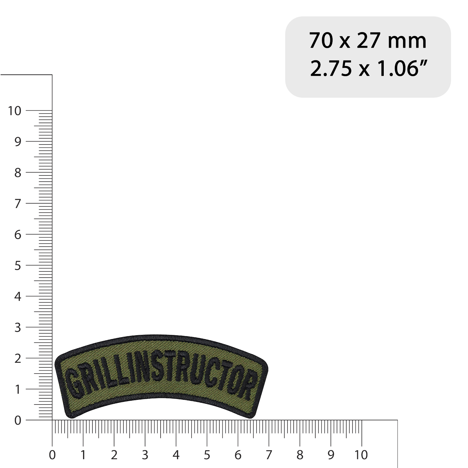 Grillinstructor - Patch