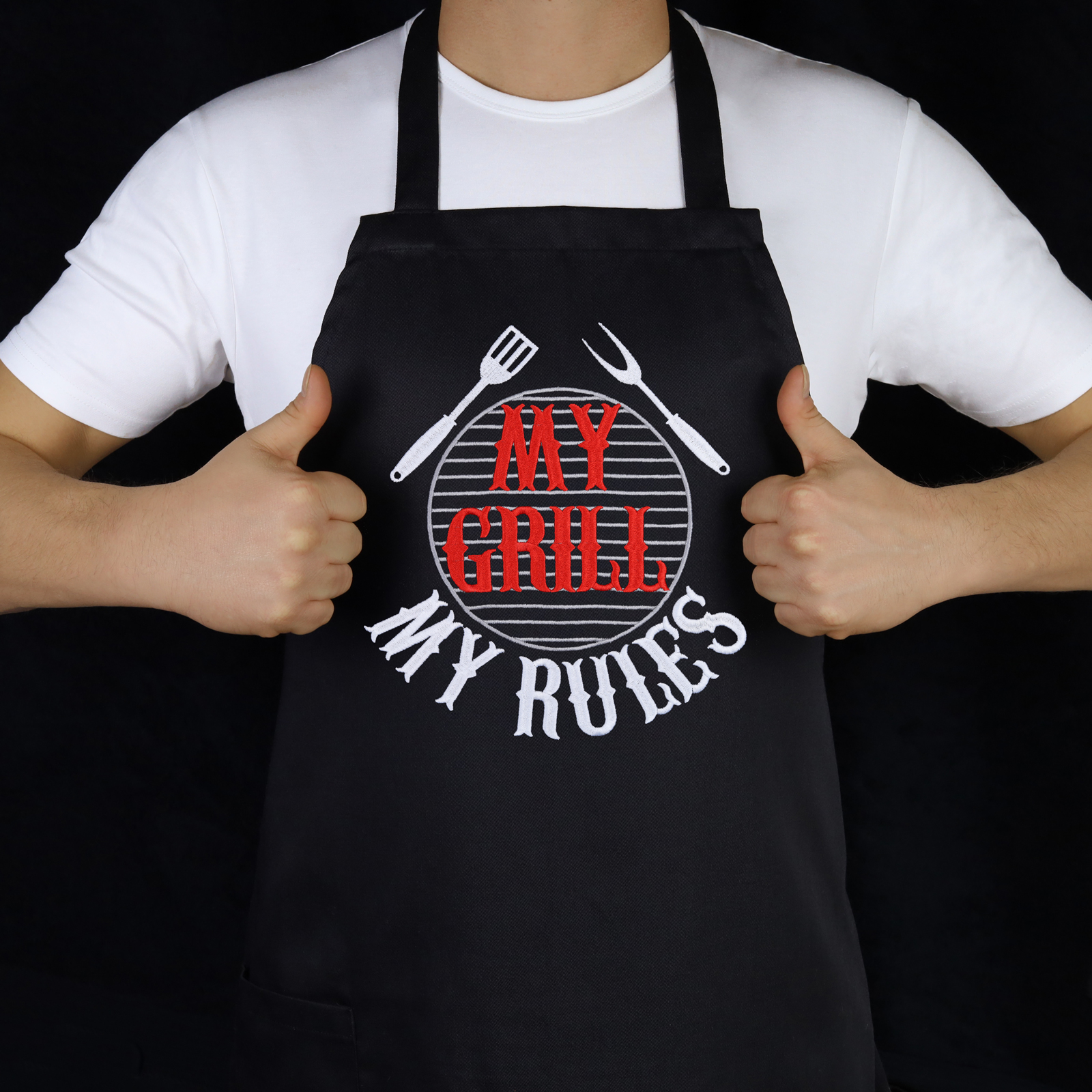 My grill - my rules - Grillschürze