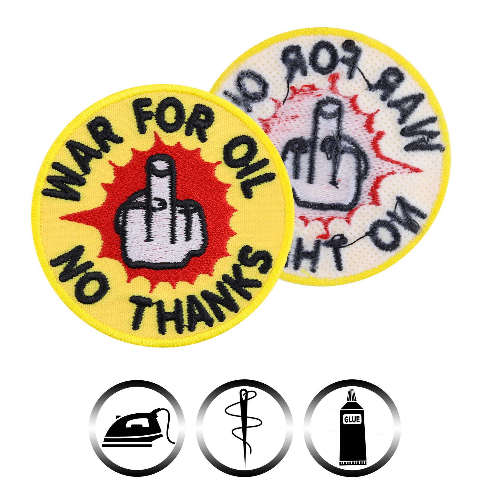 War for oil - No thanks - Patch