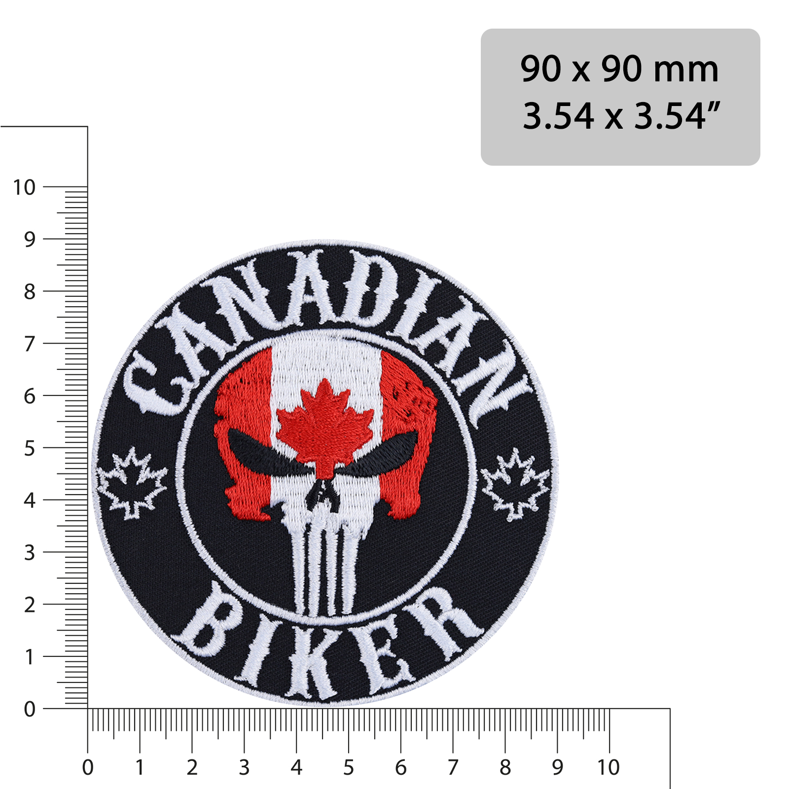 Canadian Biker - Patch