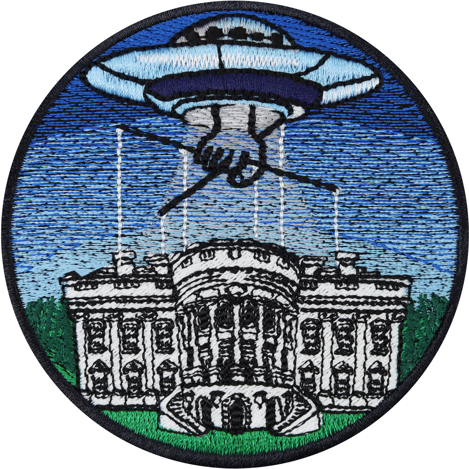 UFO dass, das Weisse Haus steuert - Patch