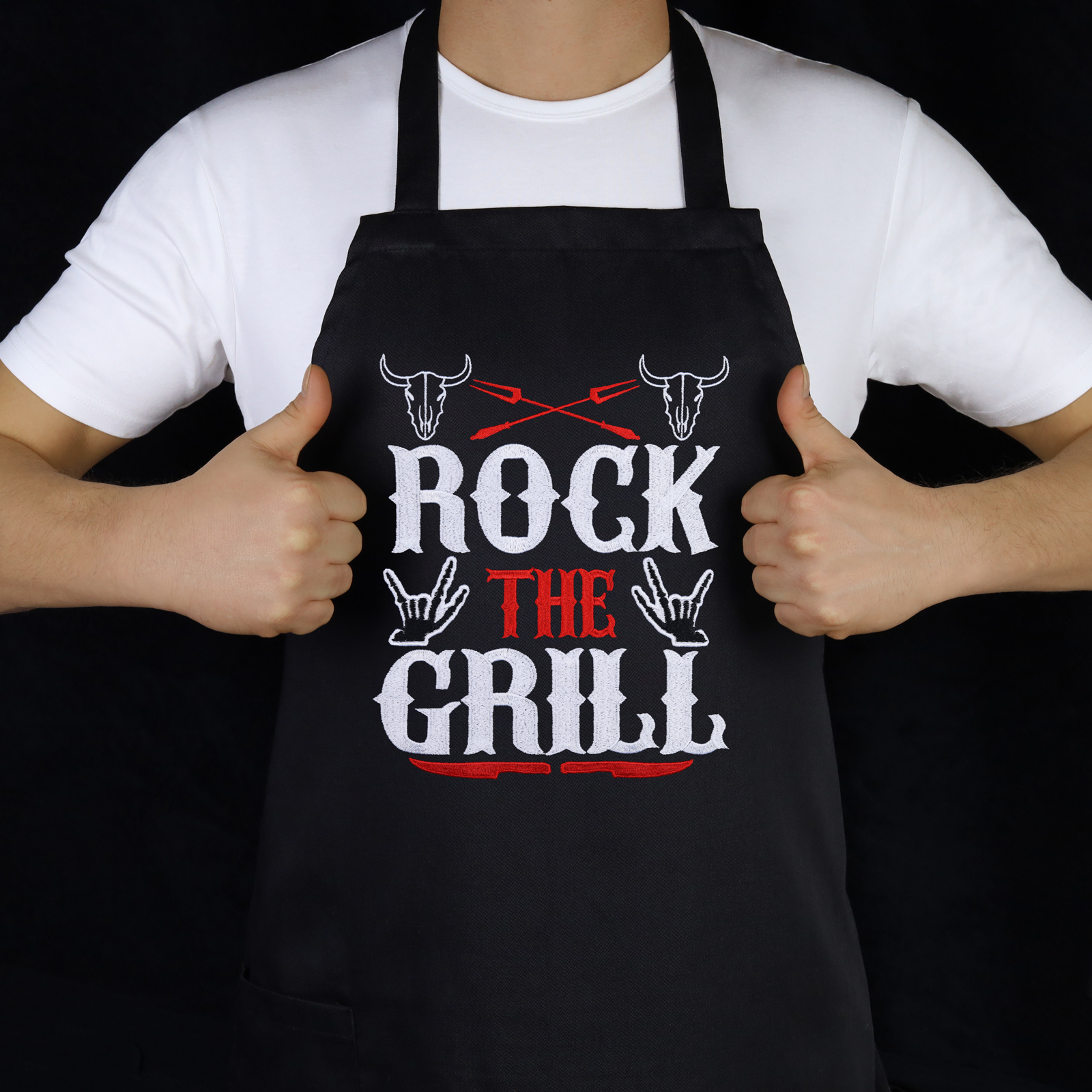 Rock the Grill - Grillschürze