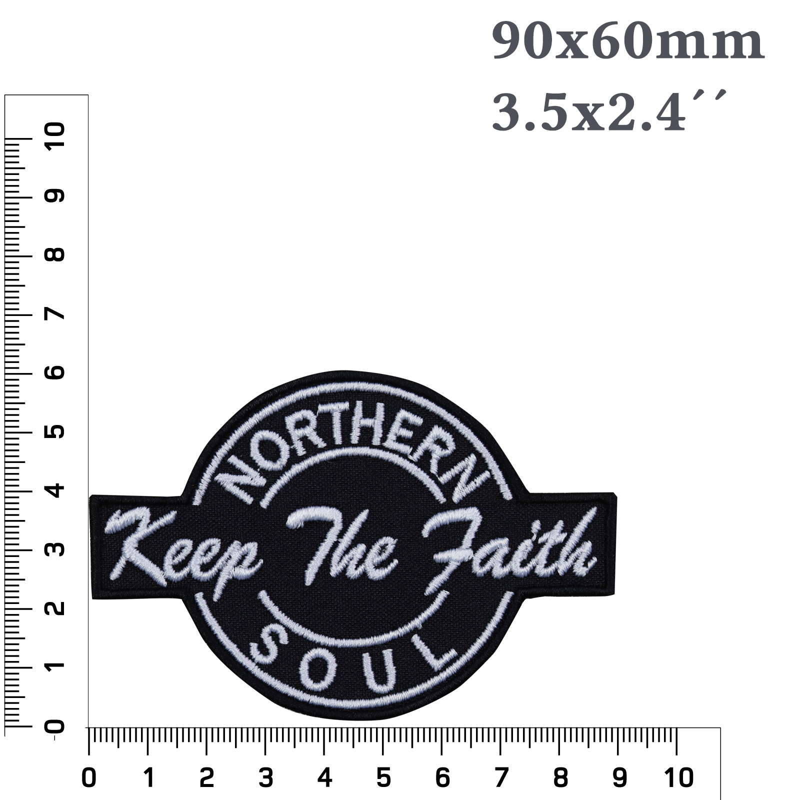 Keep the faith - Northern Soul - Patch