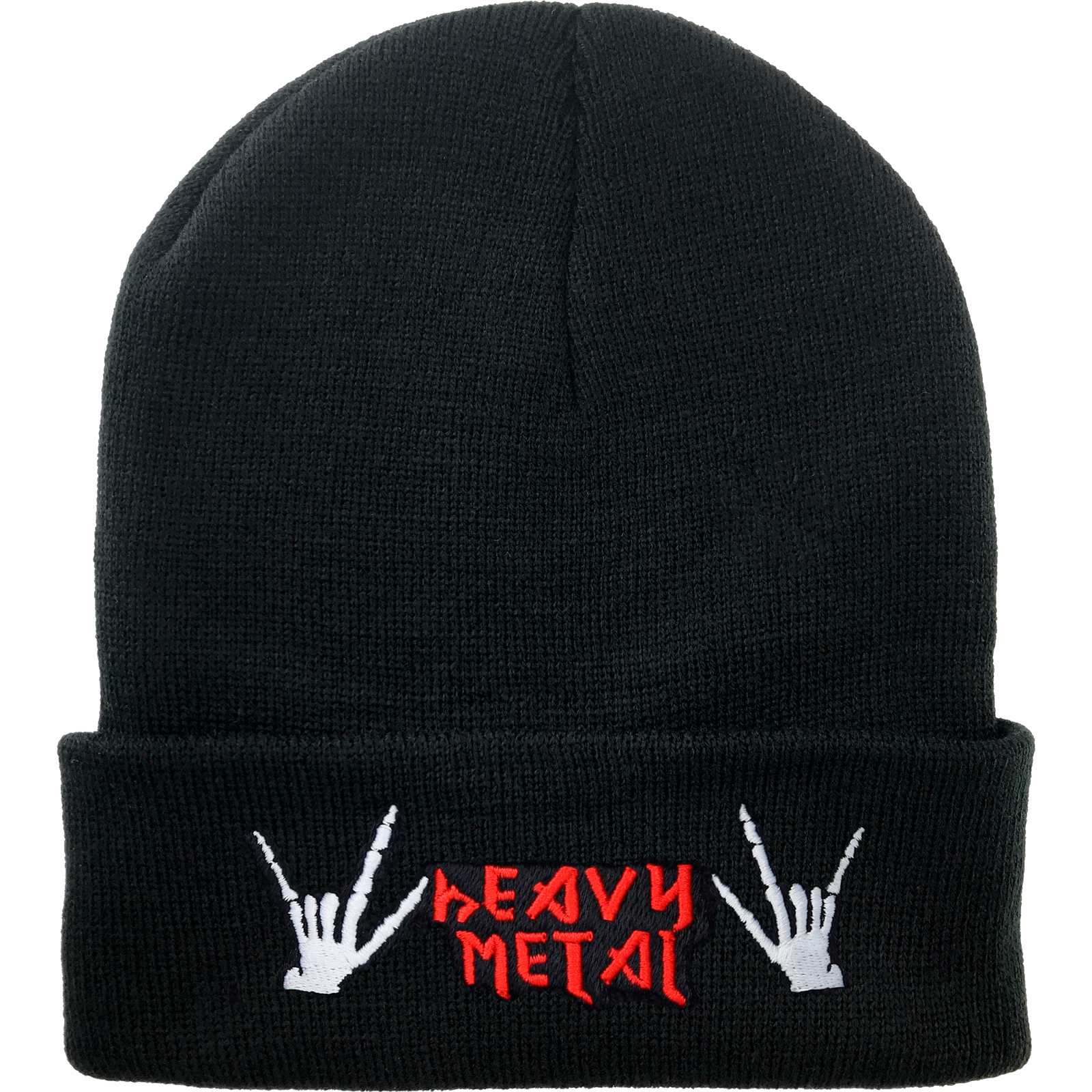 Heavy Metal (Devil horns) - Stickmütze