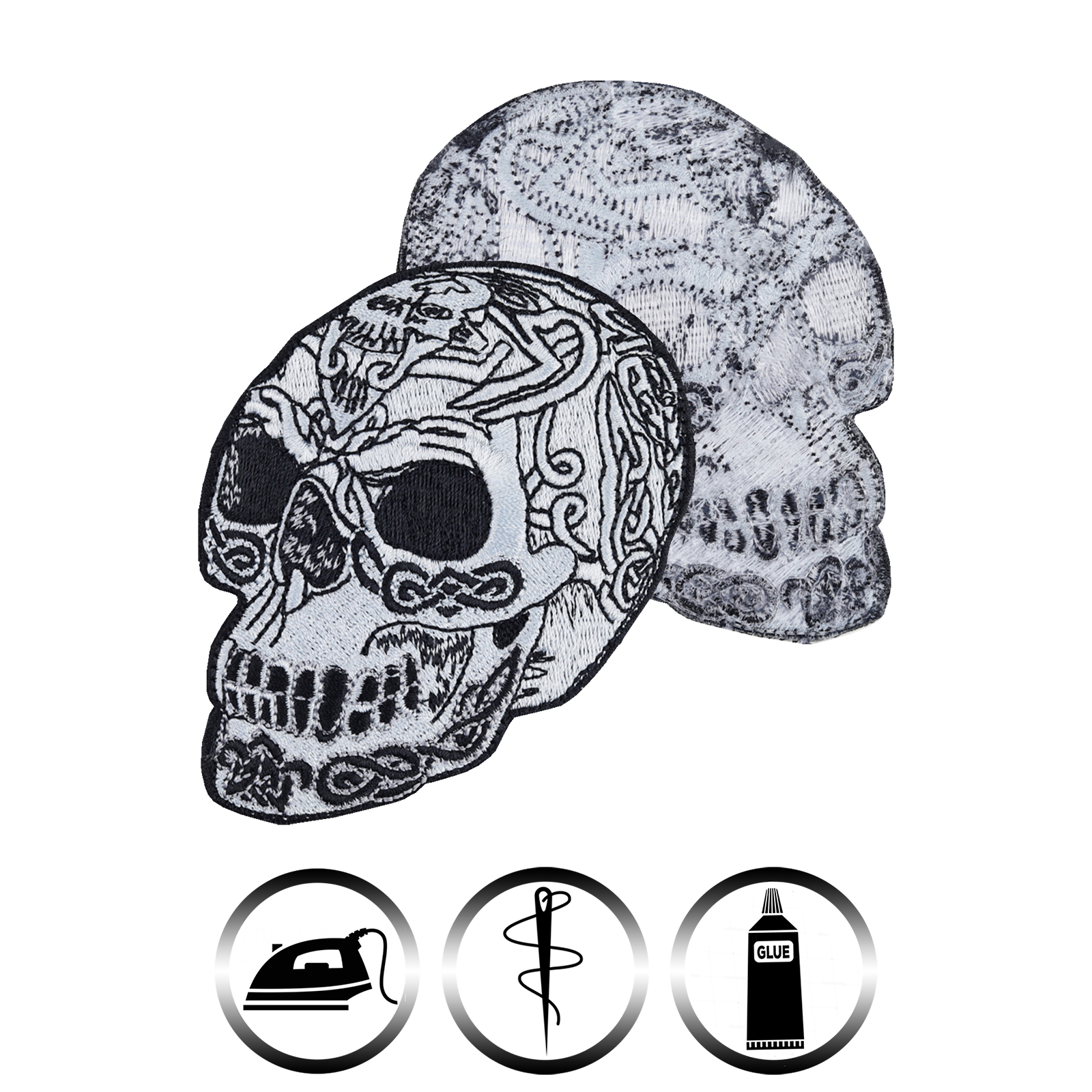 Skull head - Patch