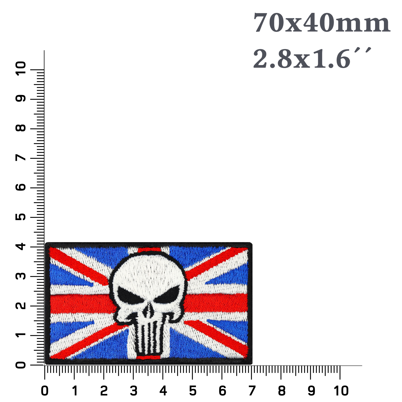 Punisher England - Patch
