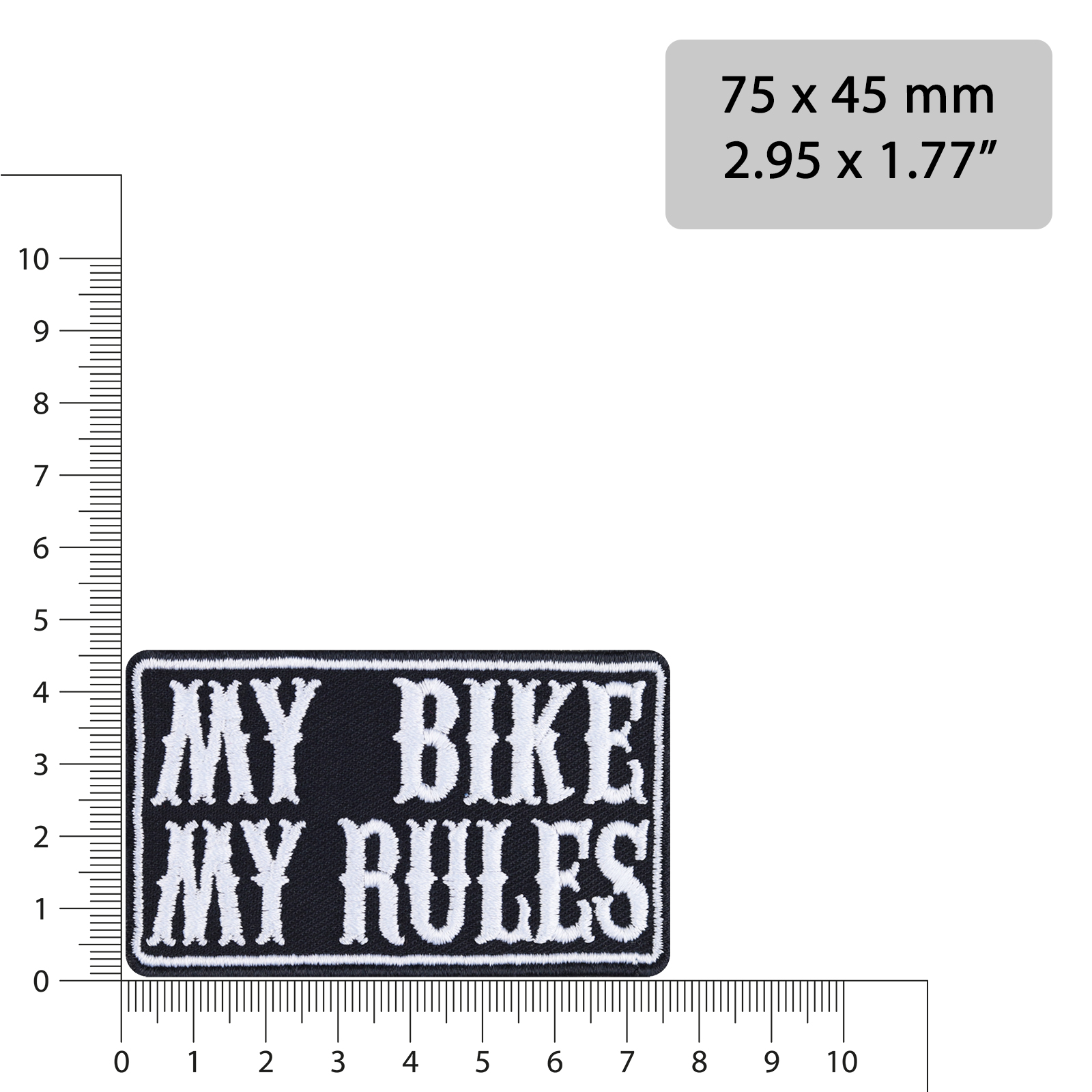 My Bike, my rules - Patch