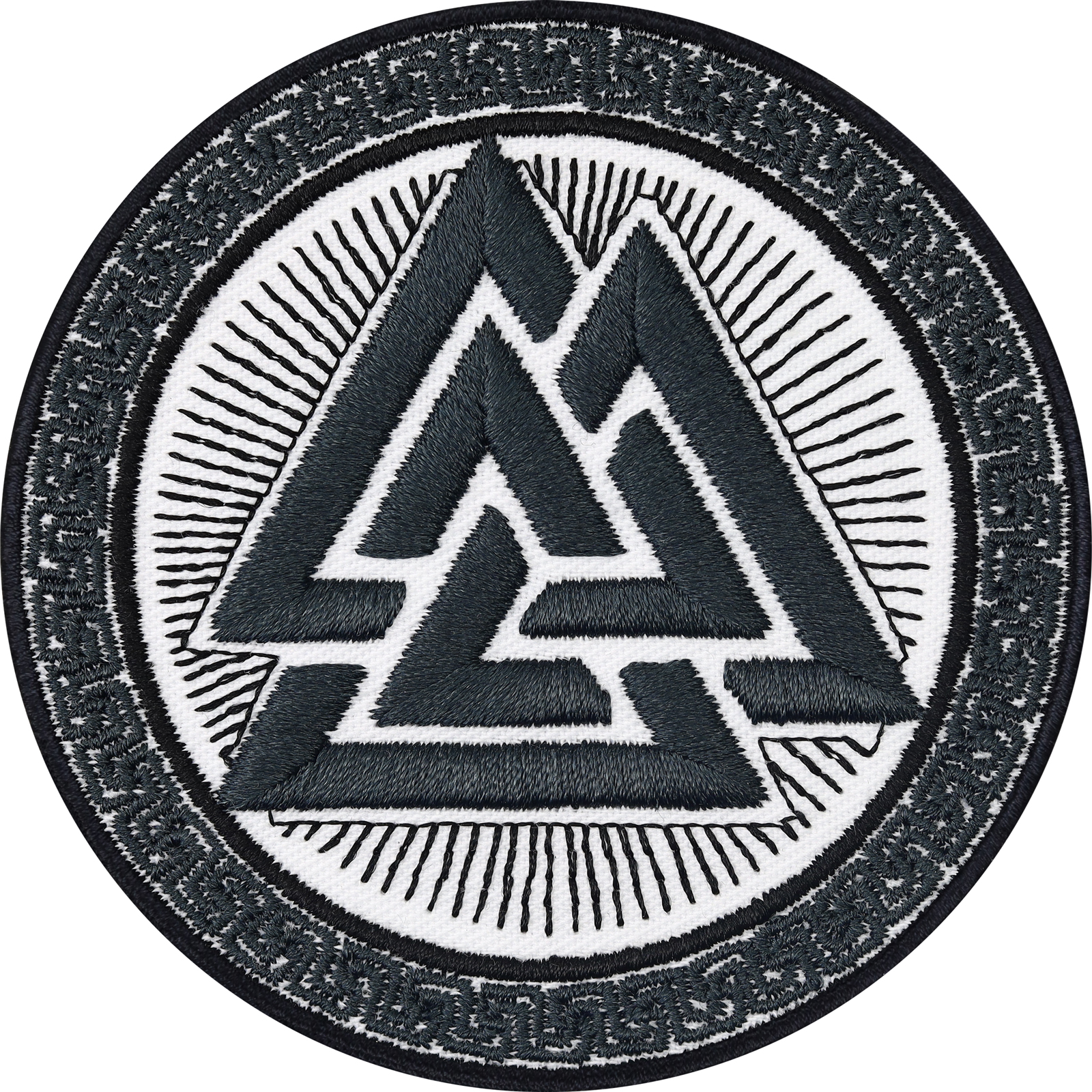 Valknut Odin Symbol Viking - Patch