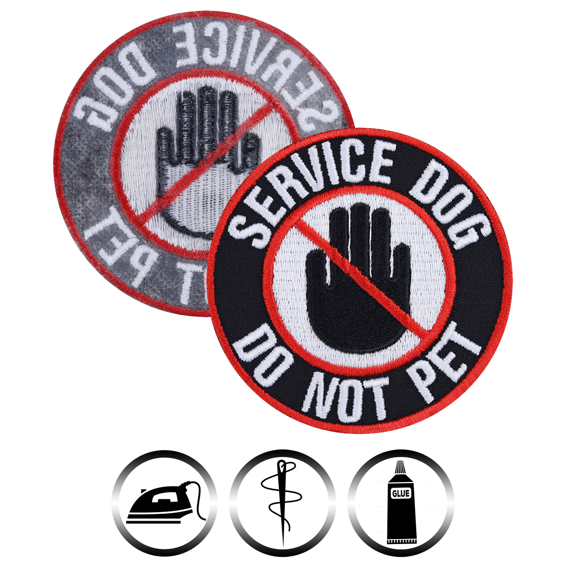Service dog - Do not pet - Patch