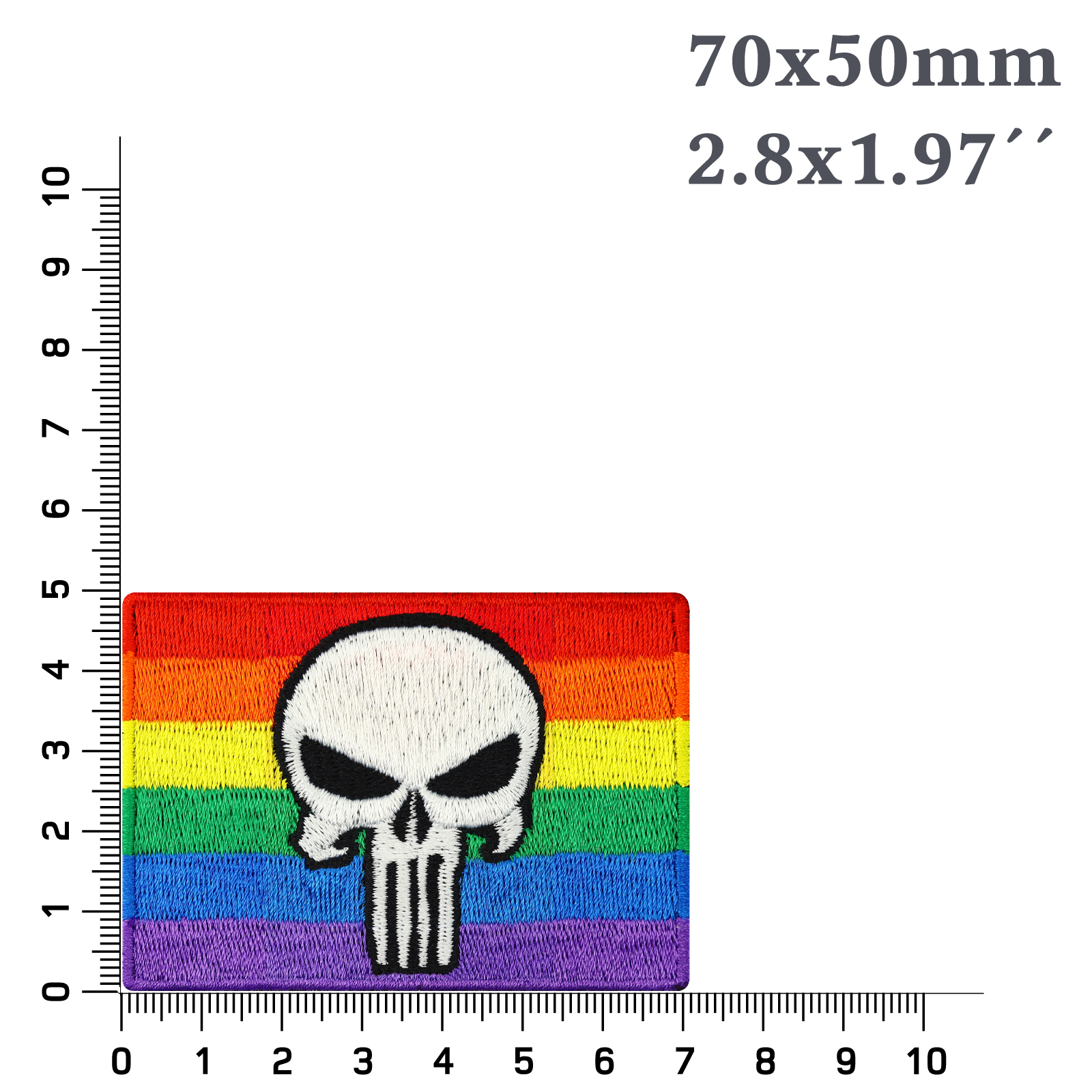 Punisher LGBTQ - Patch