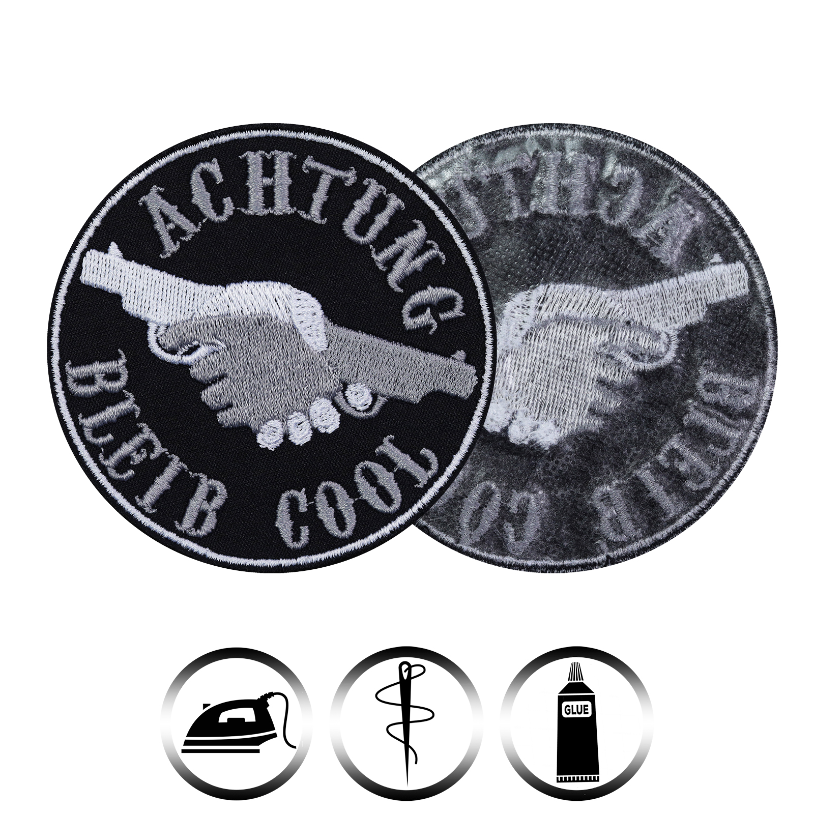 Achtung bleib cool - Patch