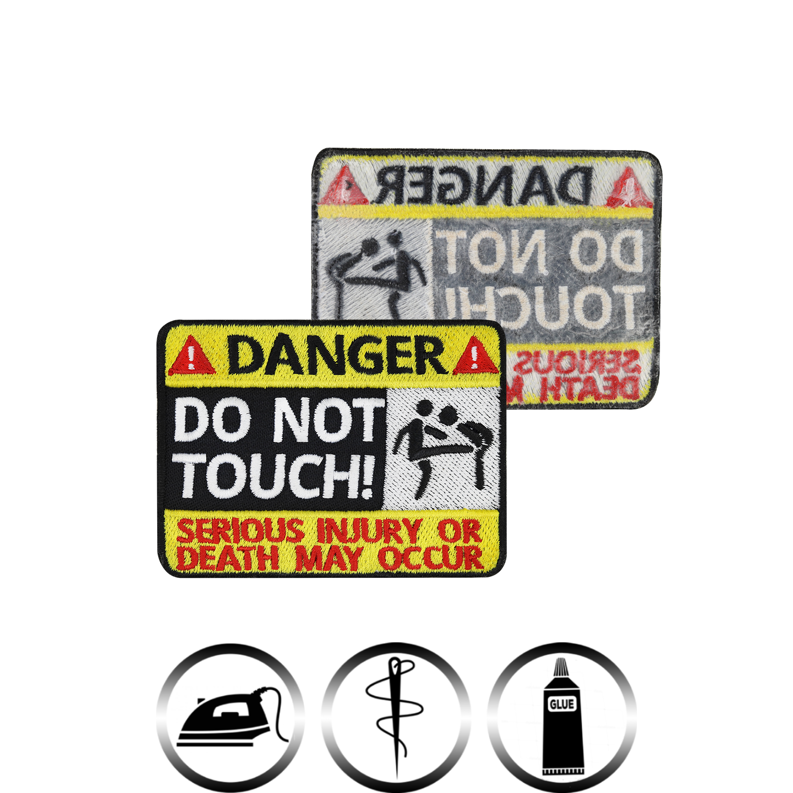 Danger - Do not touch - Patch