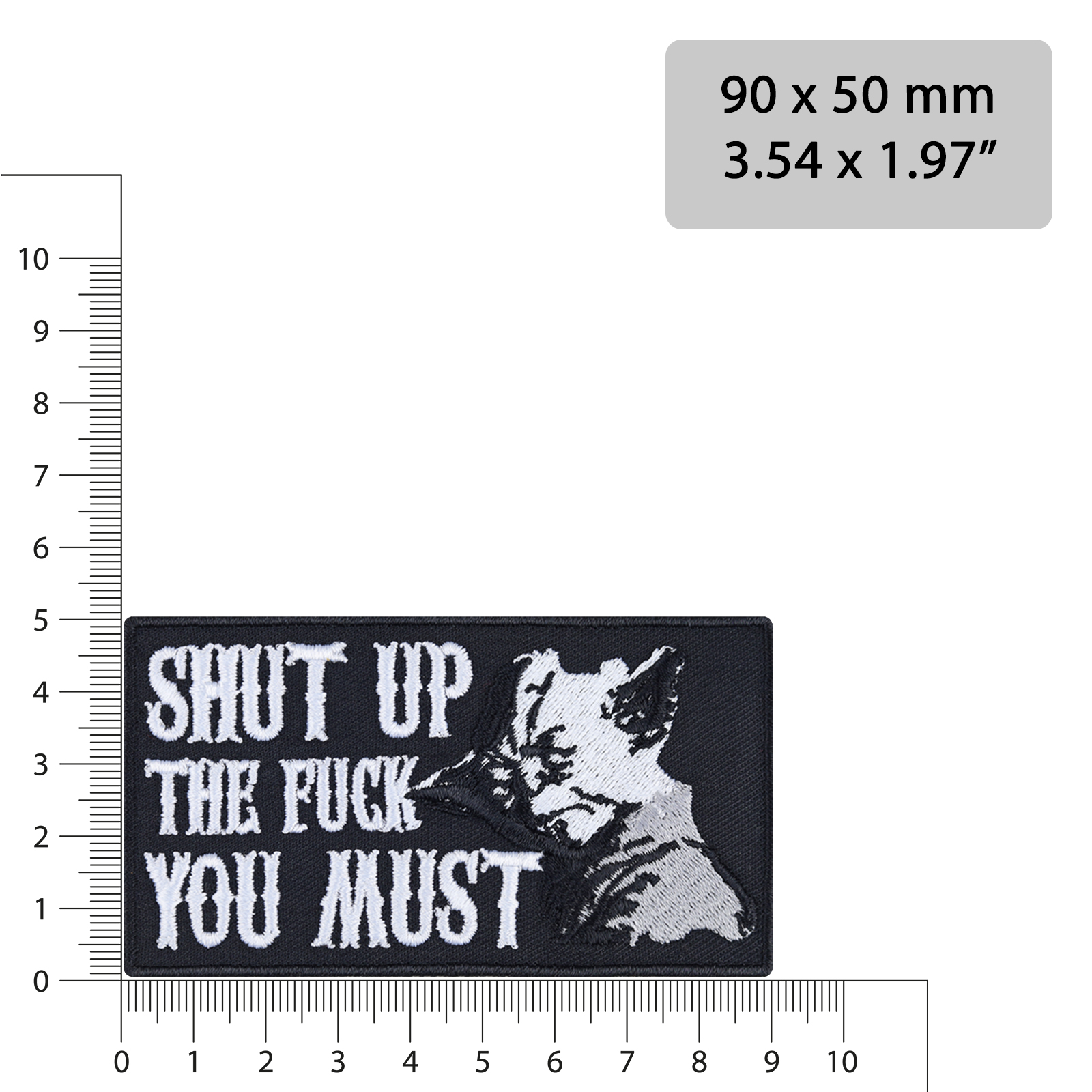 Shut up the fuck you must - Patch