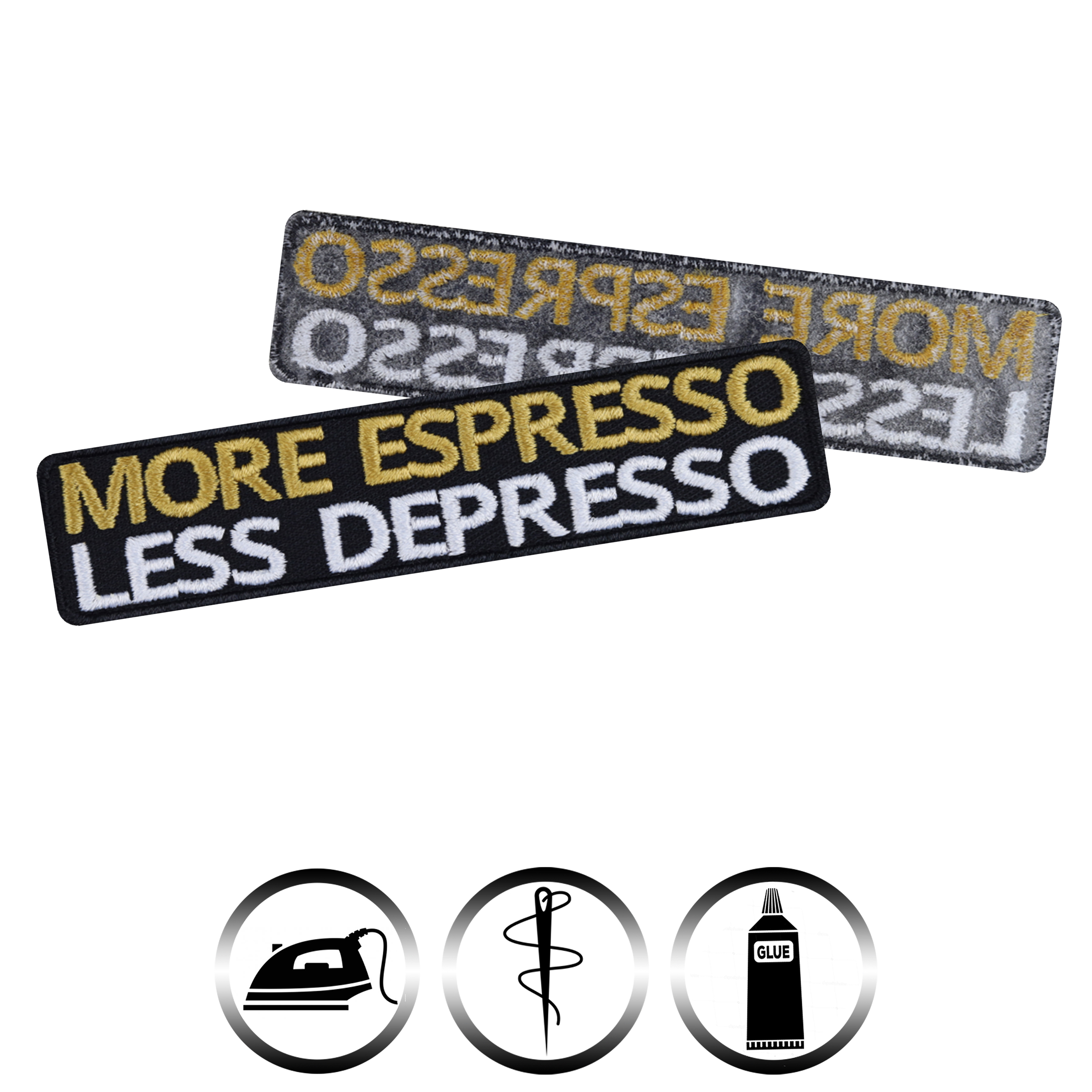 More Espresso - Less Depresso - Patch