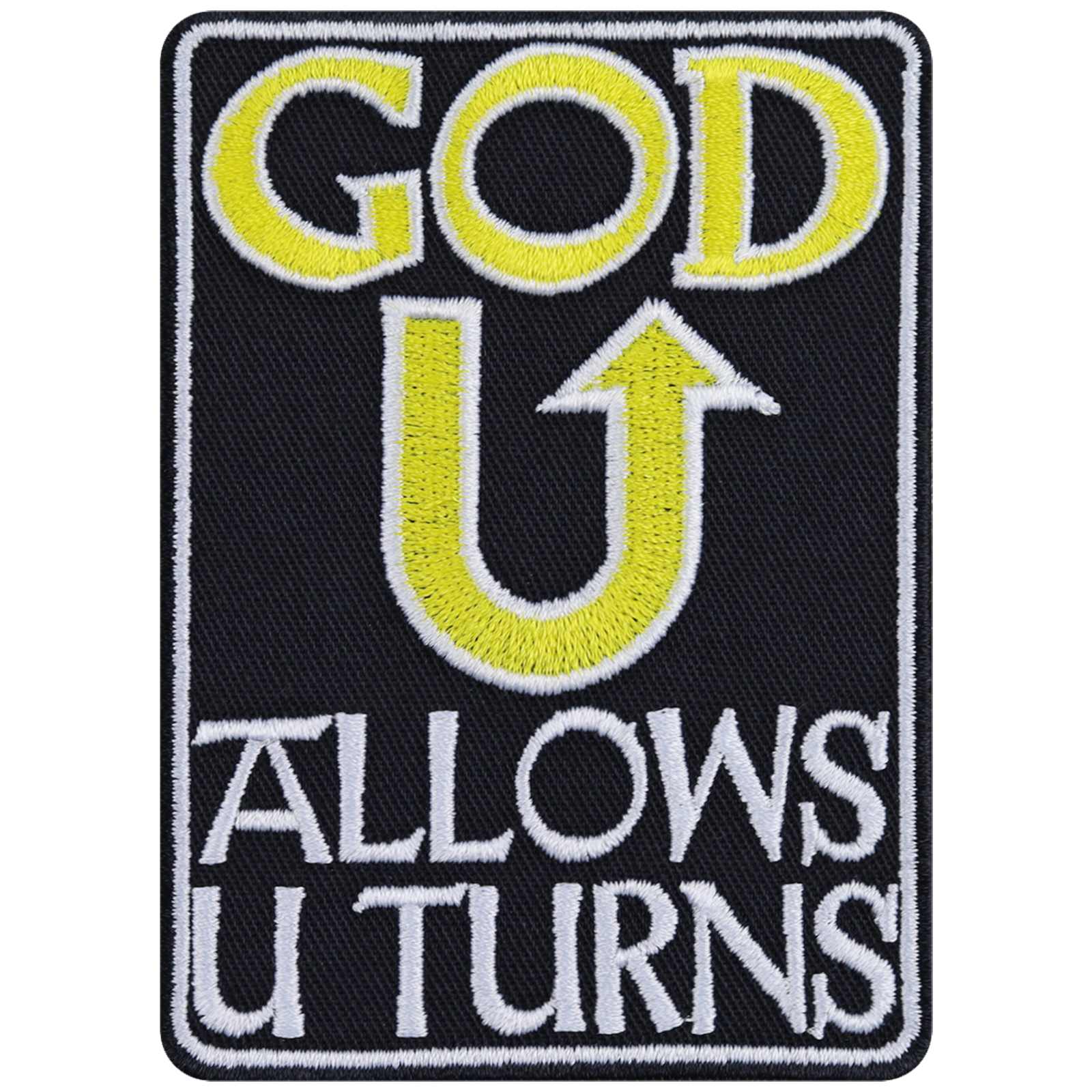 God allows u turns - Patch