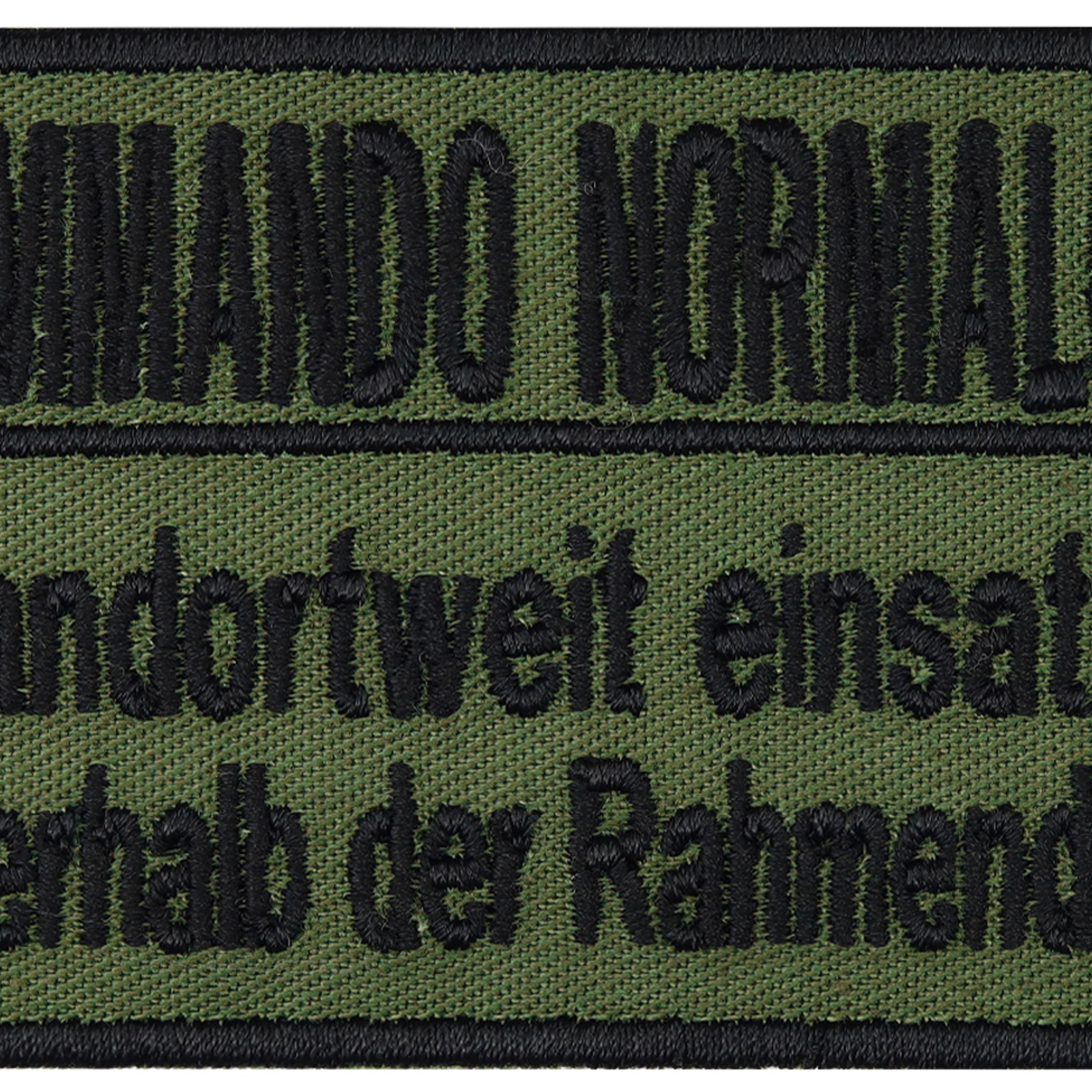 Kommando Normalkräfte (Standortweit einsatzbereit innerhab der Rahmendienstzeit) - Patch