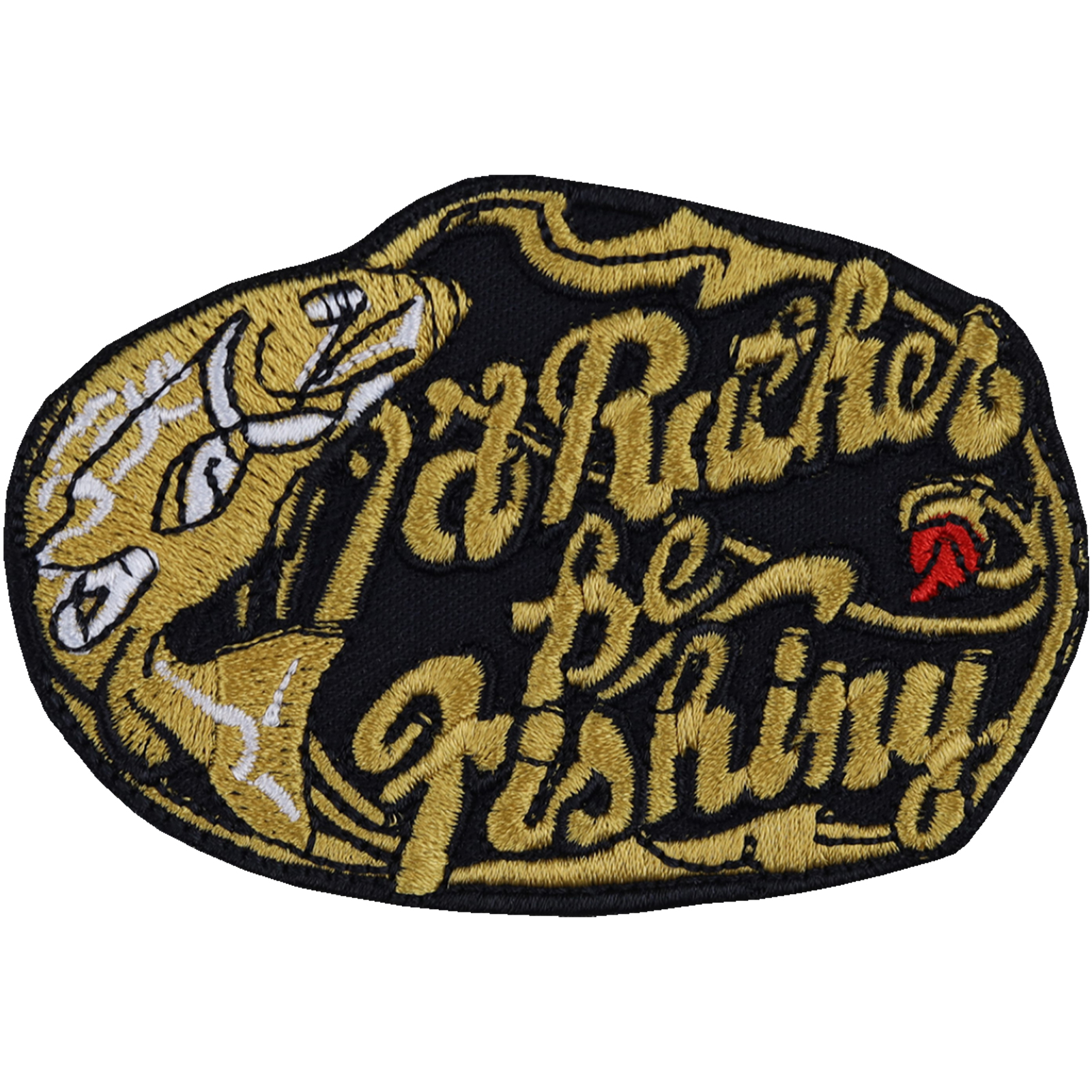 I'd rather be fishing - Patch
