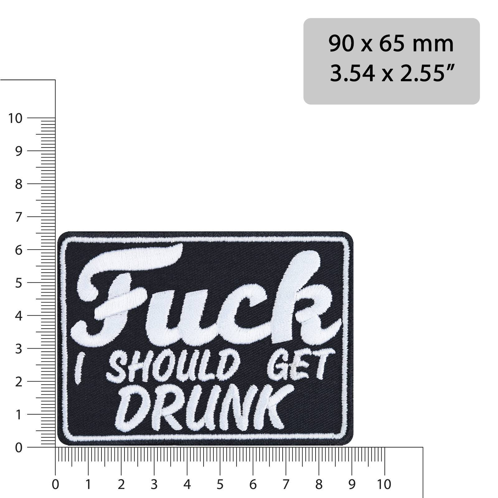 FUCK - I should get drunk - Patch