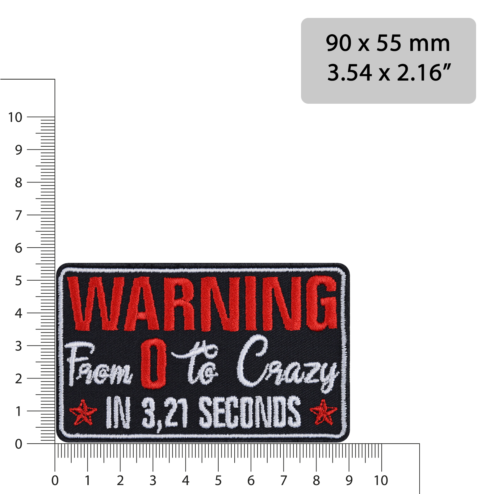 Warning - From 0 to crazy in 3,21 seconds - Patch