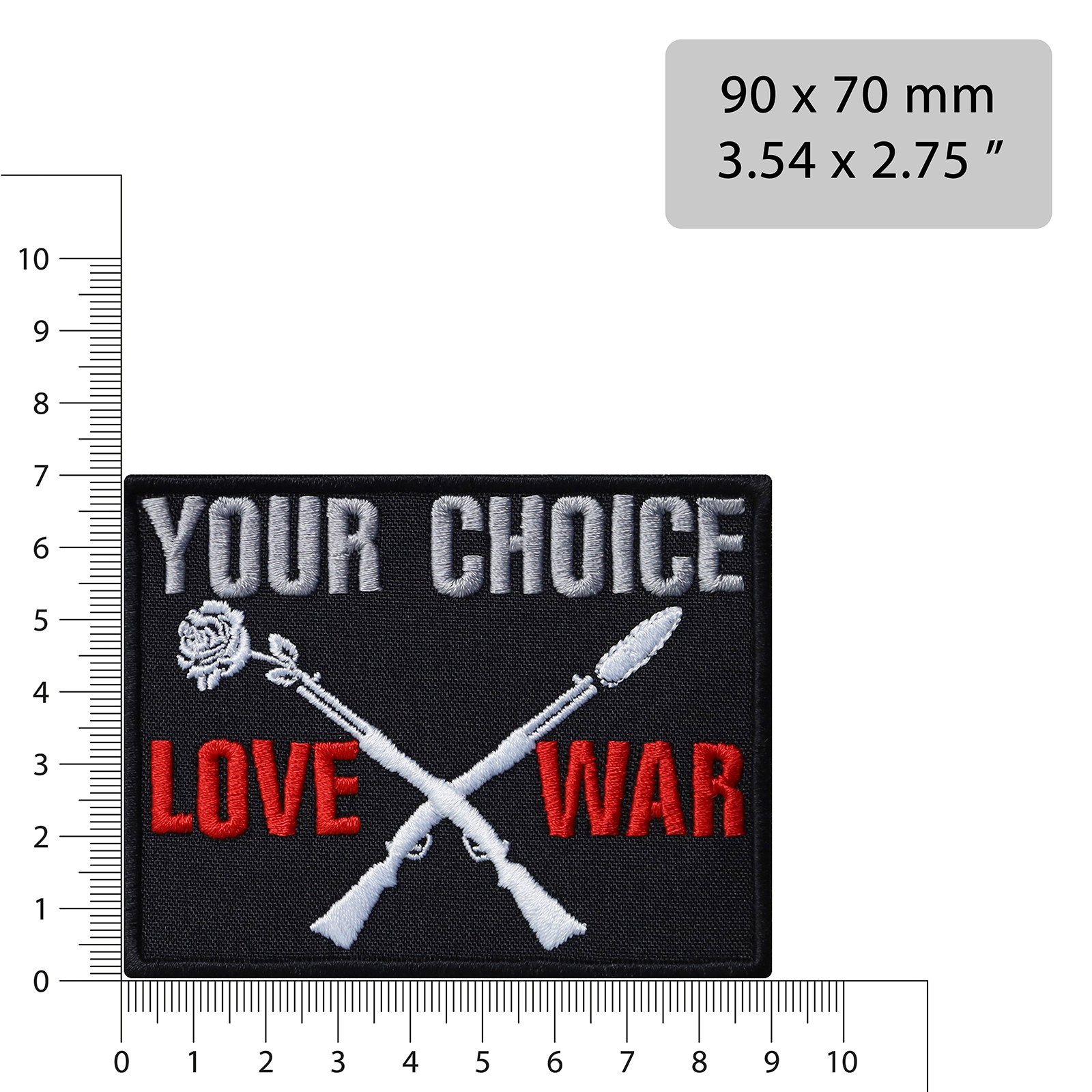 Your choice - Love or War - Patch