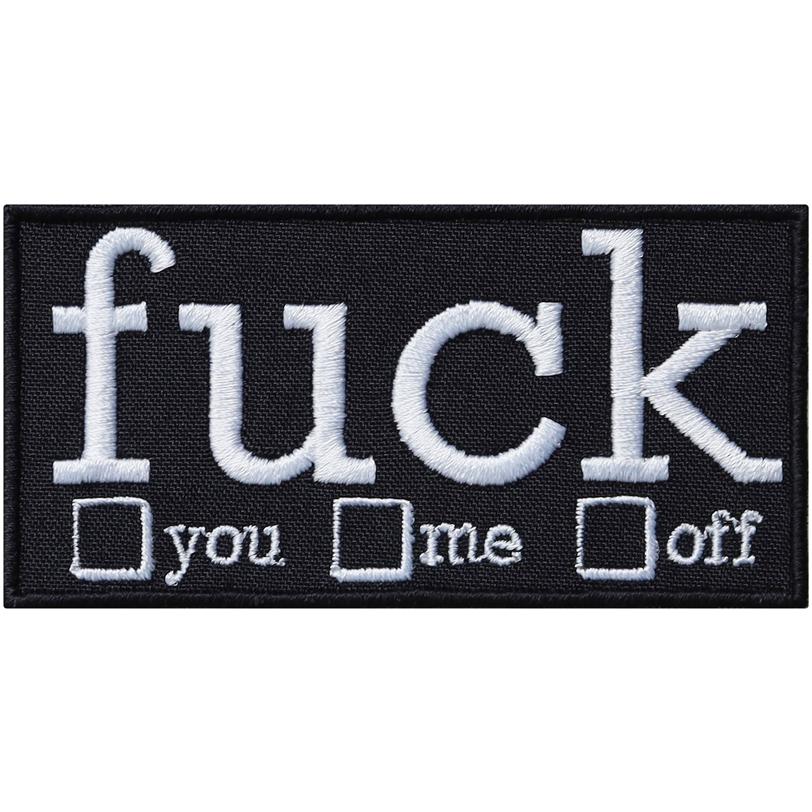Fuck - you/me/off - Patch