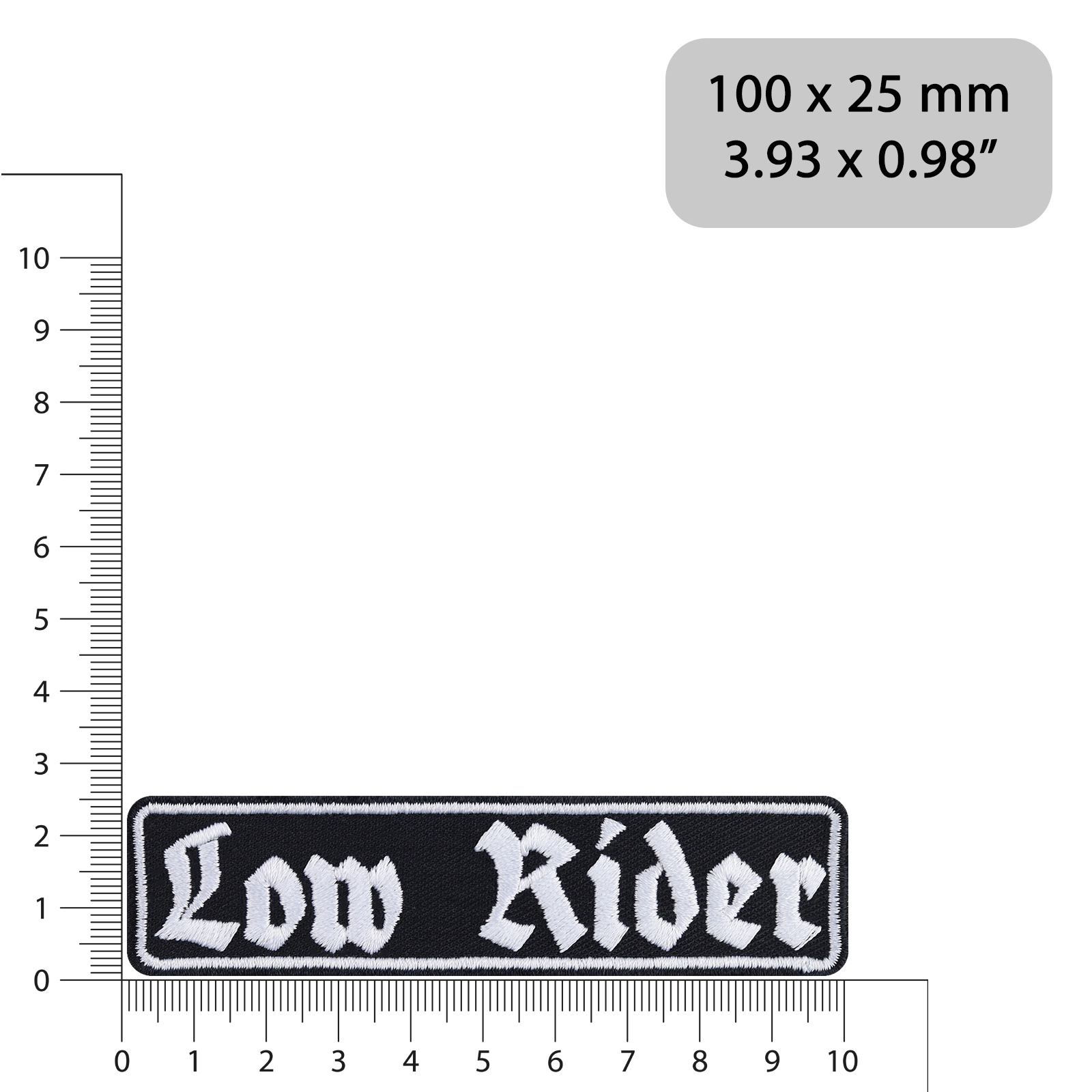 Low rider - Patch