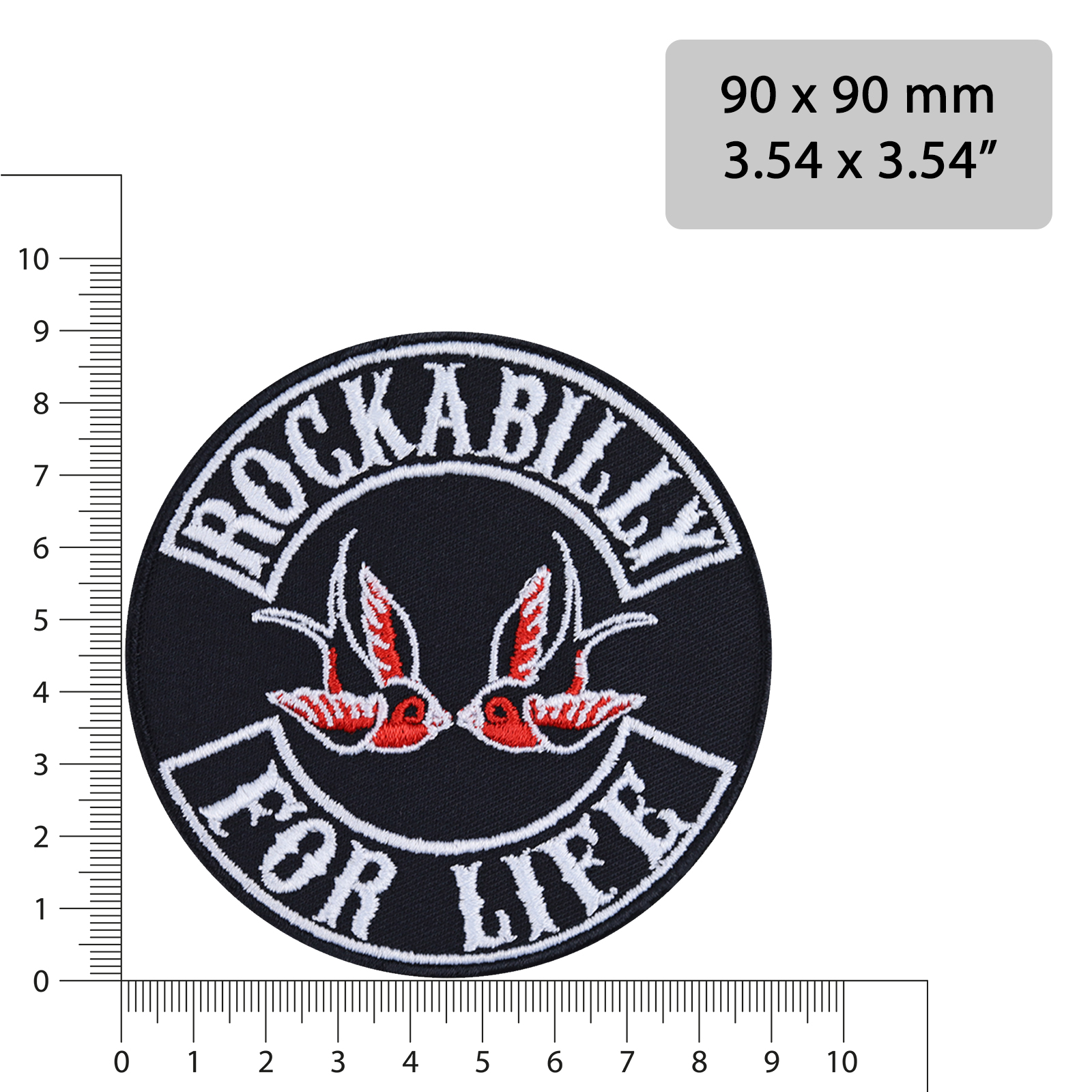 Rockabilly for life - Patch