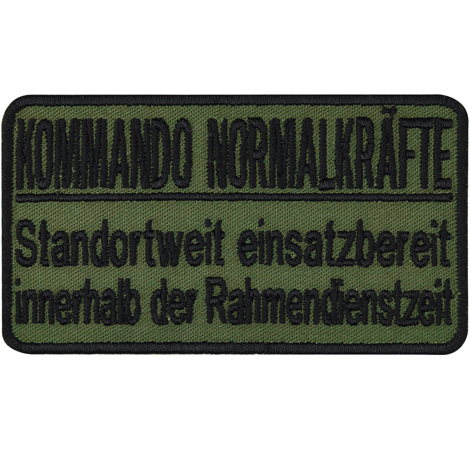 Kommando Normalkräfte (Standortweit einsatzbereit innerhab der Rahmendienstzeit) - Patch