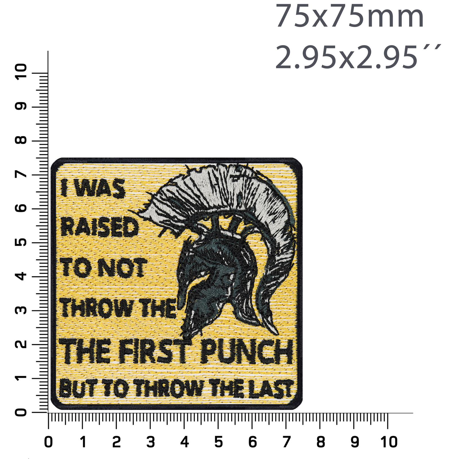 I was raised to not throw the first punch - Patch