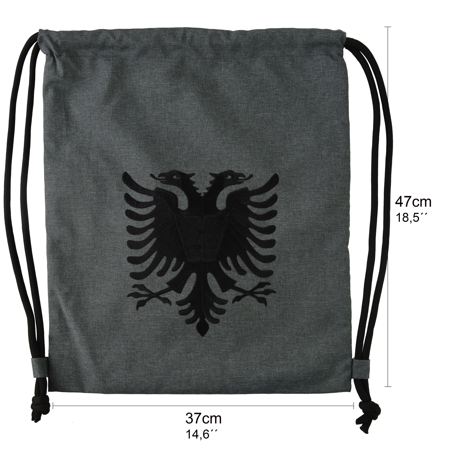 Albanien Wappen - Turnbeutel