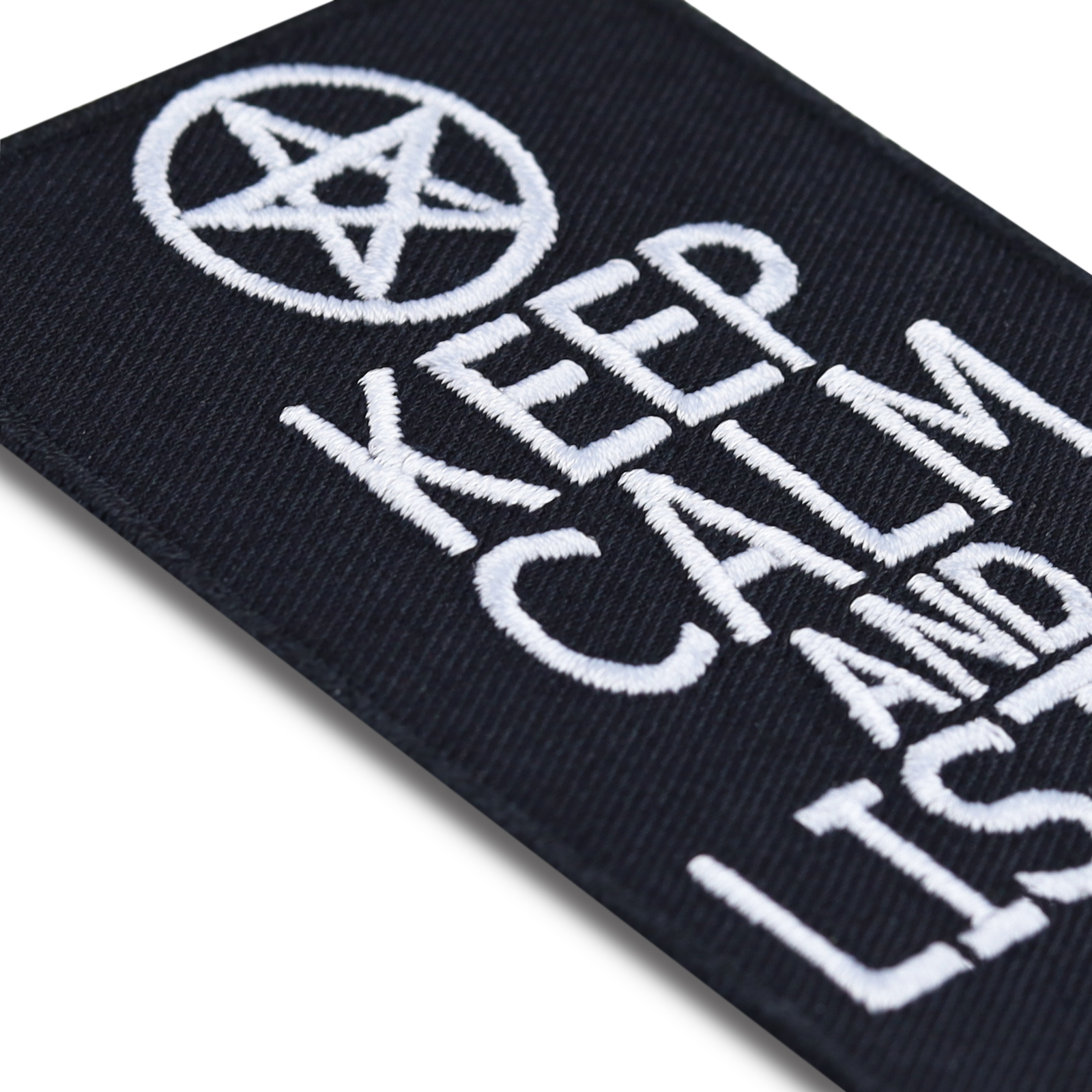 Keep calm and listen to Metal - Patch